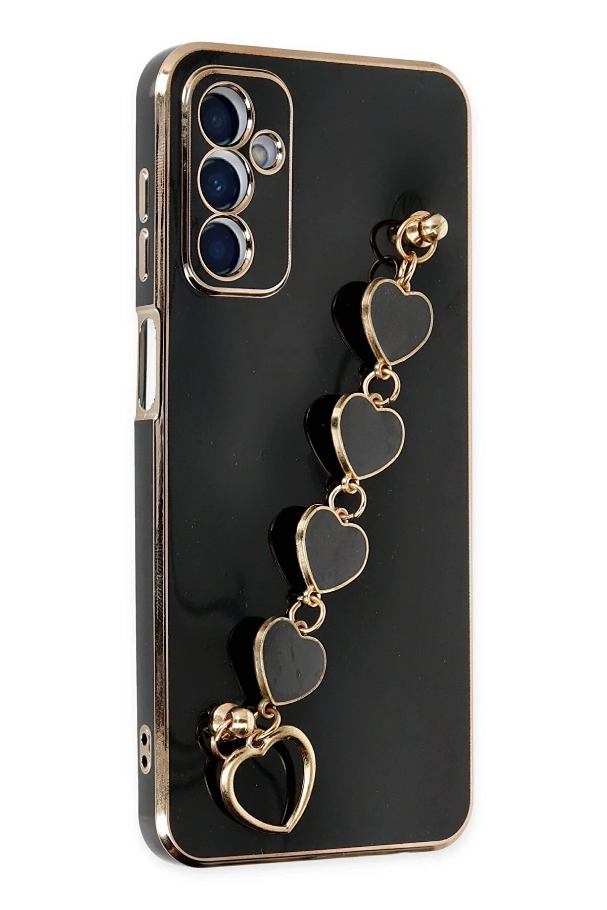 CepteToptan Samsung Galaxy M23 Kılıf Esila Silikon - Siyah - DROPX2869-3319