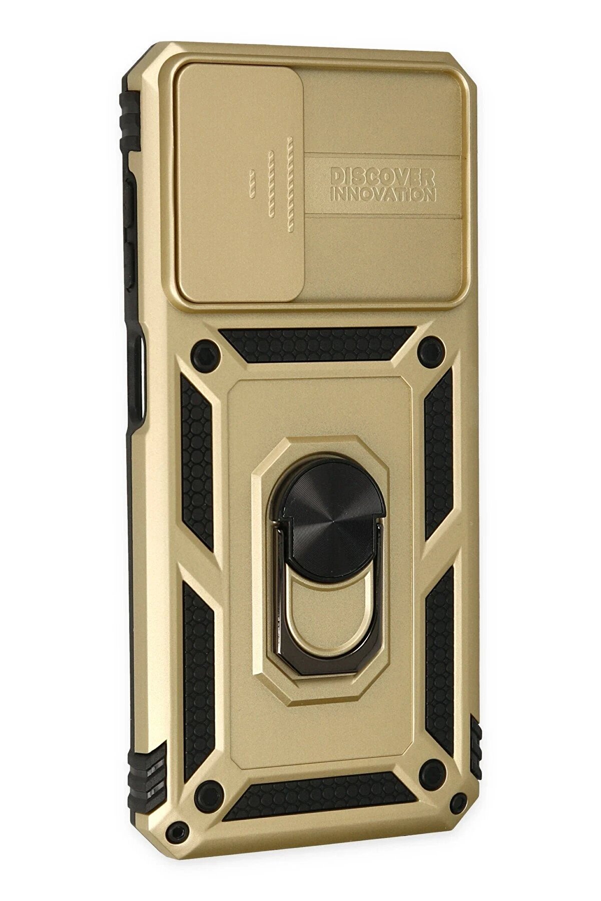 Samsung Galaxy A13 4G Kılıf Pars Lens Y&uuml;z&uuml;kl&uuml; Si̇li̇kon - Gold - Dropx7938-2659