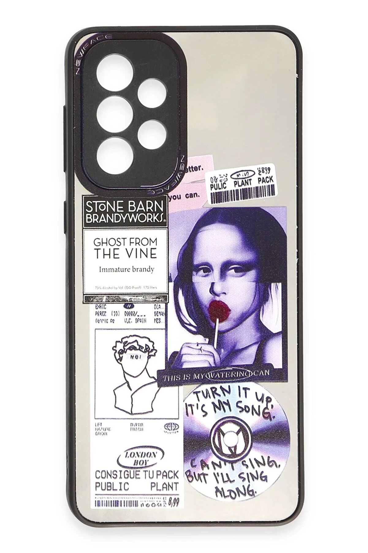 Samsung Galaxy A33 5G Kılıf Mi̇rror Desenli̇ Kapak - Mi̇rror - 2 - Dropx5943-4989