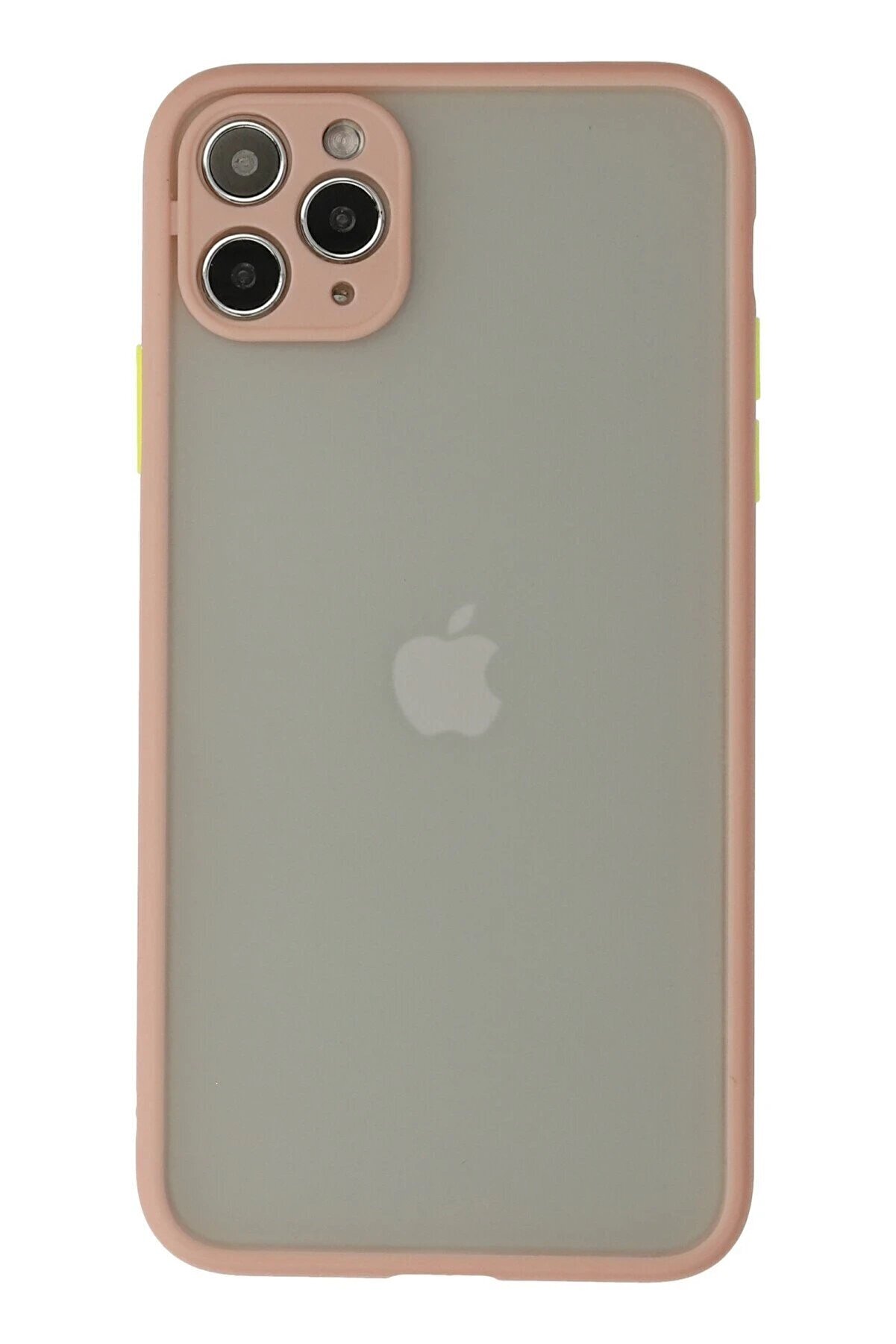 CepteToptan iPhone 12 Pro Kılıf Montreal Silikon Kapak - Pembe - DROPX1036-9297