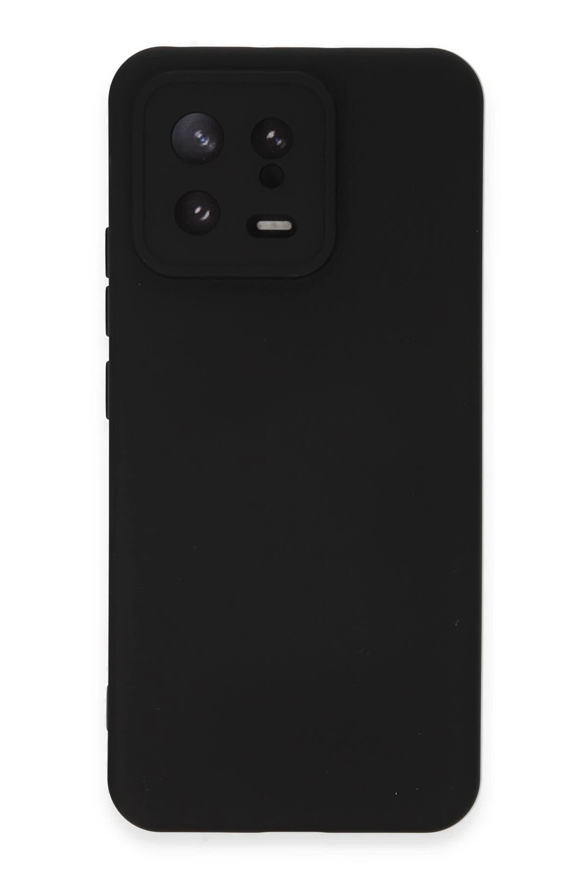 CepteToptan Xiaomi Mi 13 Kılıf Nano içi Kadife Silikon - Siyah - DROPX3172-6323