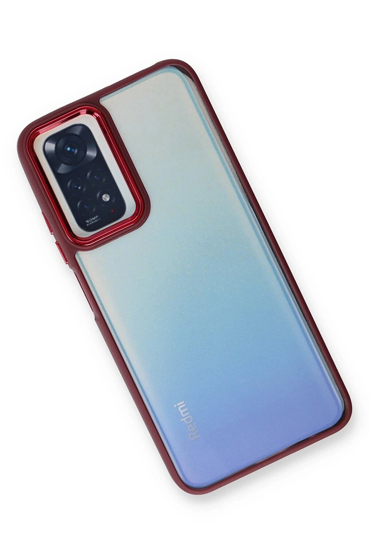 Xi̇aomi̇ Redmi̇ Note 11 Pro Kılıf Dora Kapak - Kırmızı - Dropx8622-7934