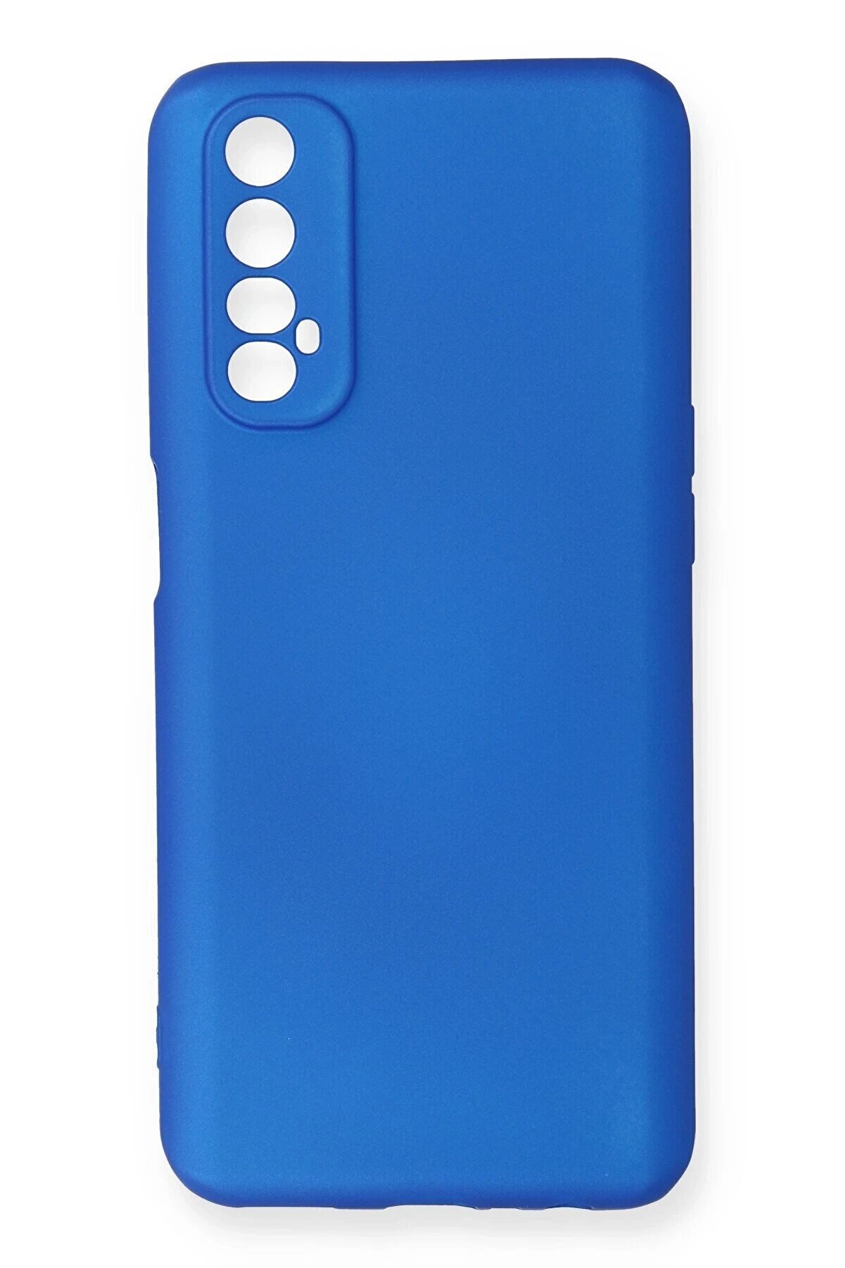 CepteToptan Realme 7 Kılıf First Silikon - Mavi - DROPX8807-3567