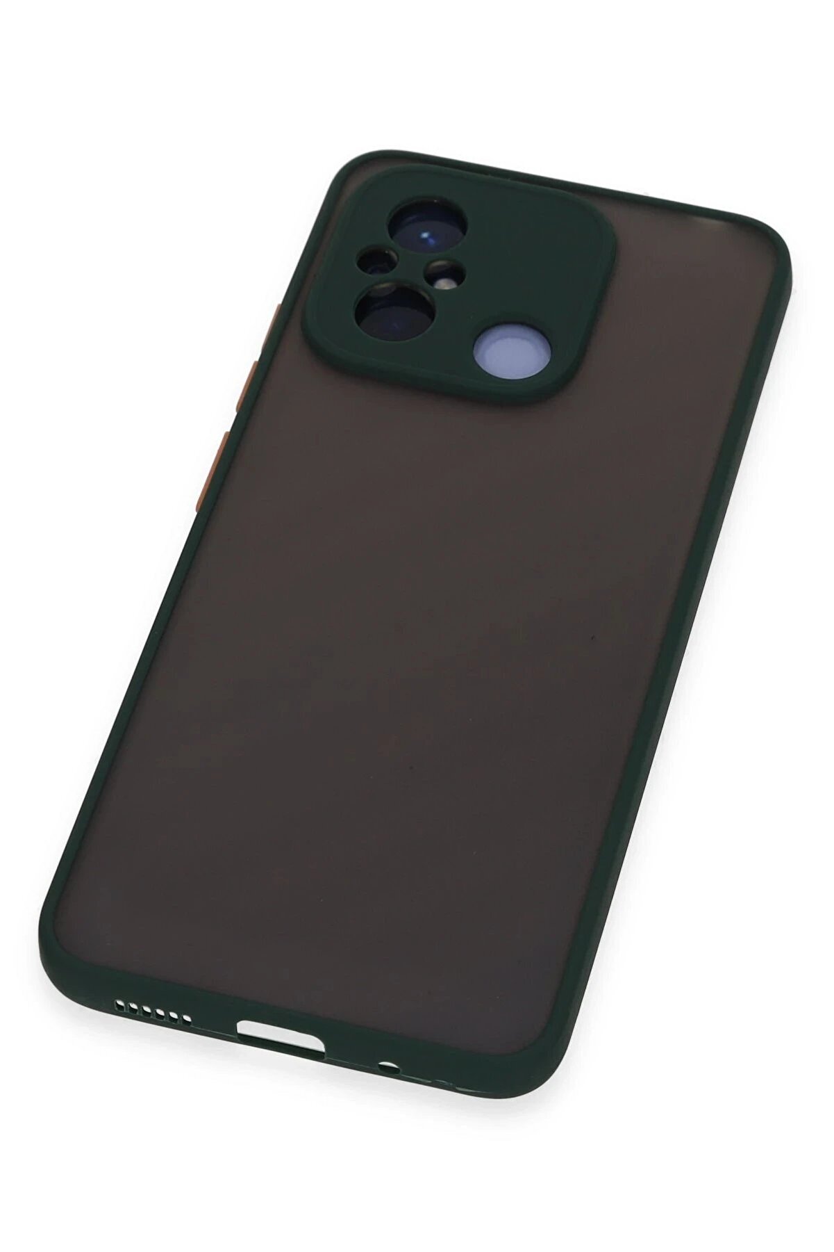 Xi̇aomi̇ Redmi̇ 12C Kılıf Montreal Si̇li̇kon Kapak - Yeşi̇l - Dropx9780-7067