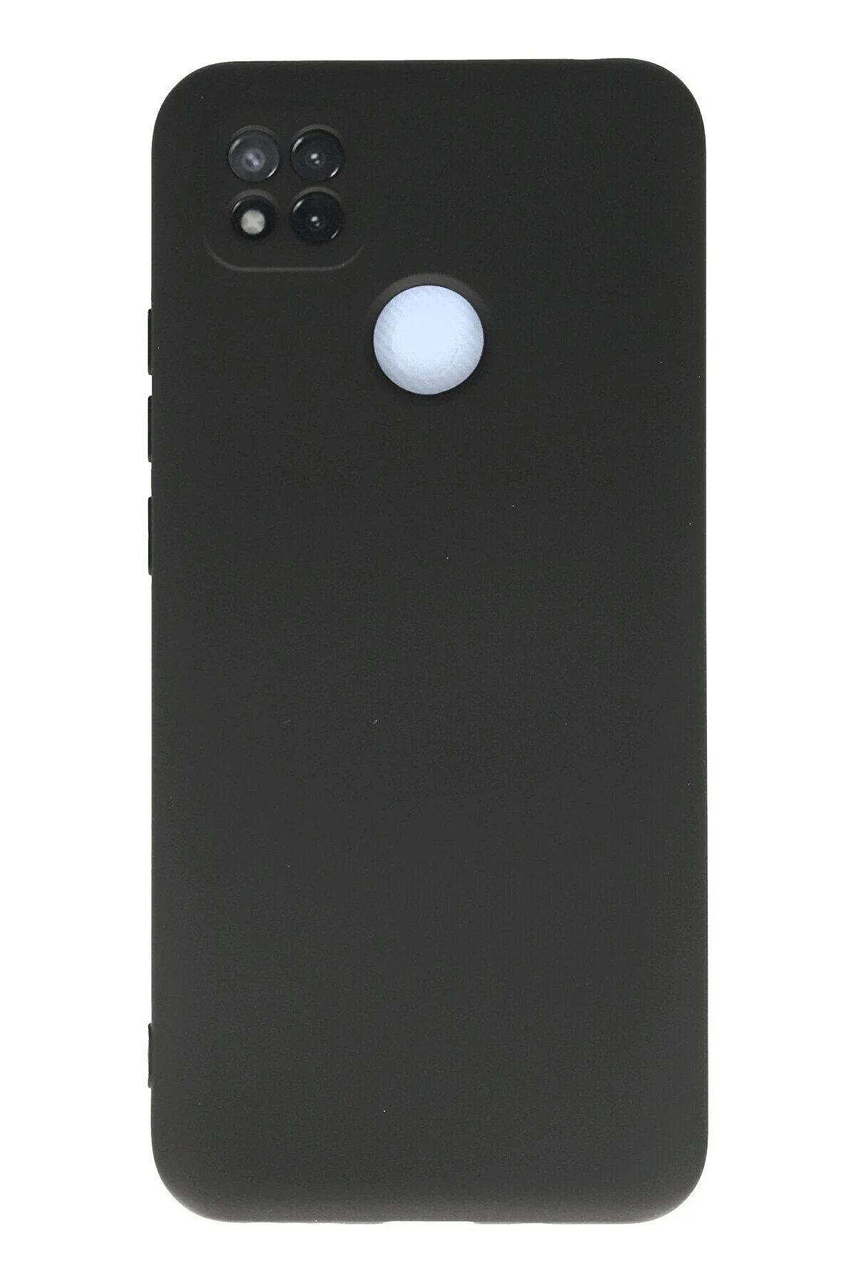 CepteToptan Xiaomi Redmi 9C Kılıf Nano içi Kadife Silikon - Gri - DROPX3373-9076