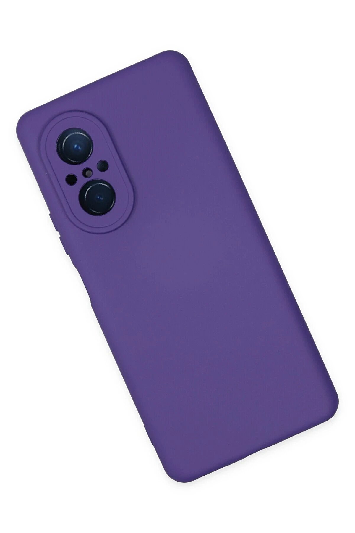 Huawei̇ Nova 9 Se Kılıf Nano İçi̇ Kadi̇fe Si̇li̇kon - Mor - Dropx1690-7365