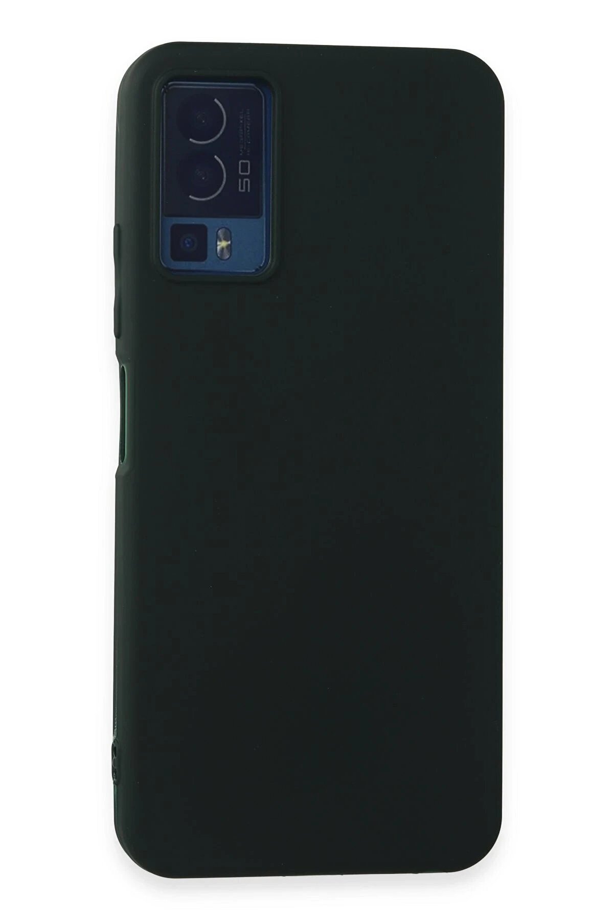 CepteToptan General Mobile GM 23 Kılıf First Silikon - Koyu Yeşil - DROPX6566-3348