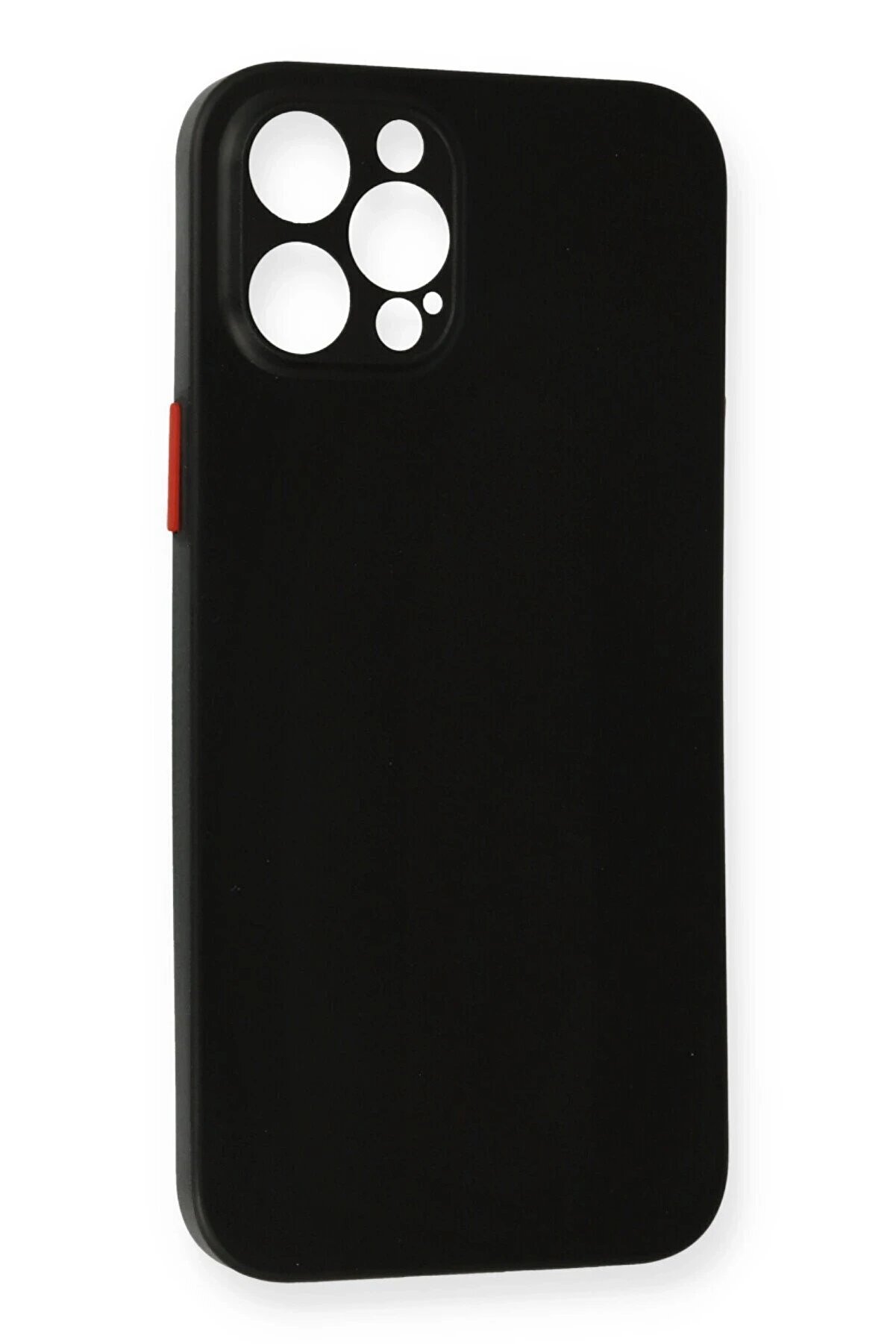 CepteToptan iPhone 12 Pro Kılıf PP Ultra İnce Kapak - Siyah - DROPX9006-9003