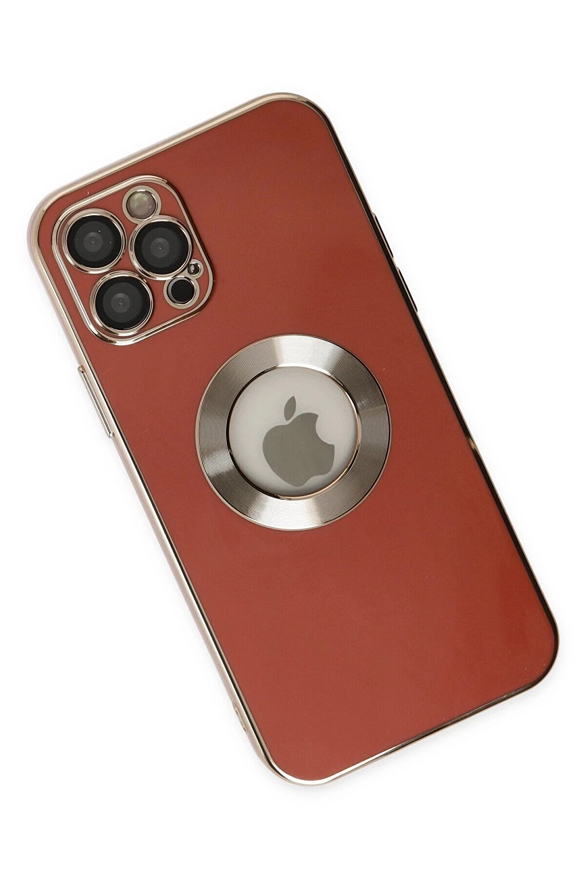 İphone 12 Pro Kılıf Store Si̇li̇kon - Kırmızı - Dropx9577-5544