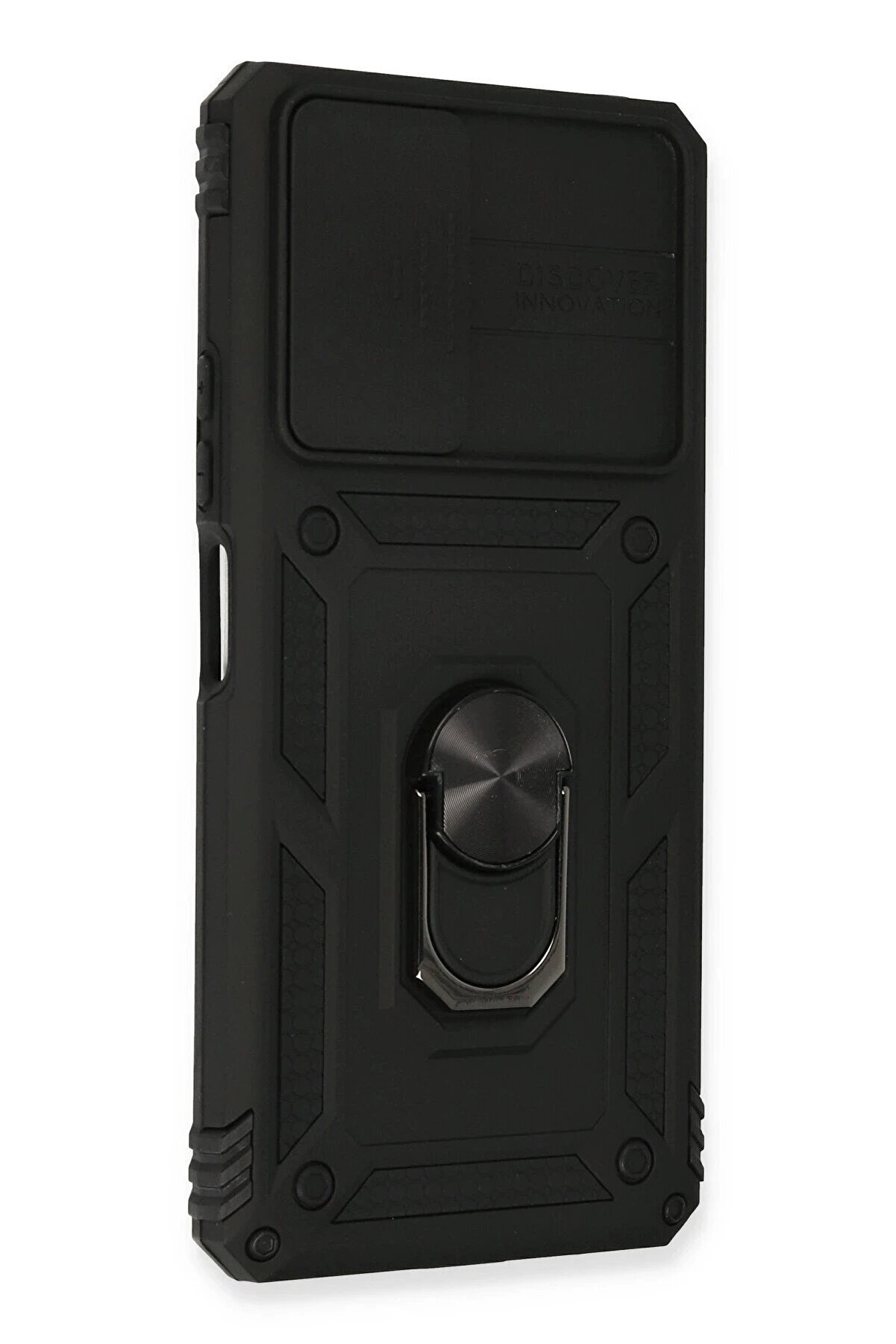 Xi̇aomi̇ Redmi̇ Note 10 Pro Kılıf Pars Lens Yüzüklü Si̇li̇kon - Si̇yah - Dropx4764-6423