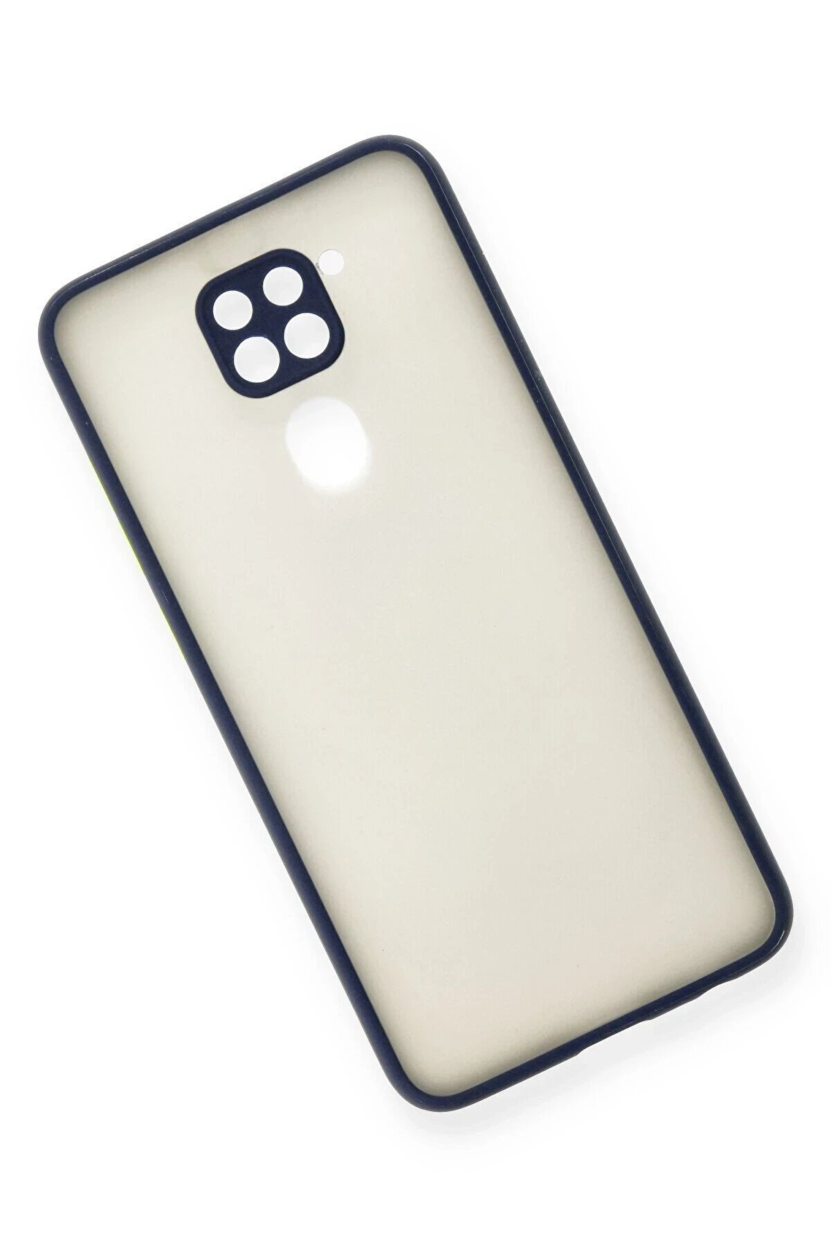 Xi̇aomi̇ Redmi̇ Note 9 Kılıf Montreal Si̇li̇kon Kapak - Laci̇vert - Dropx6781-2046