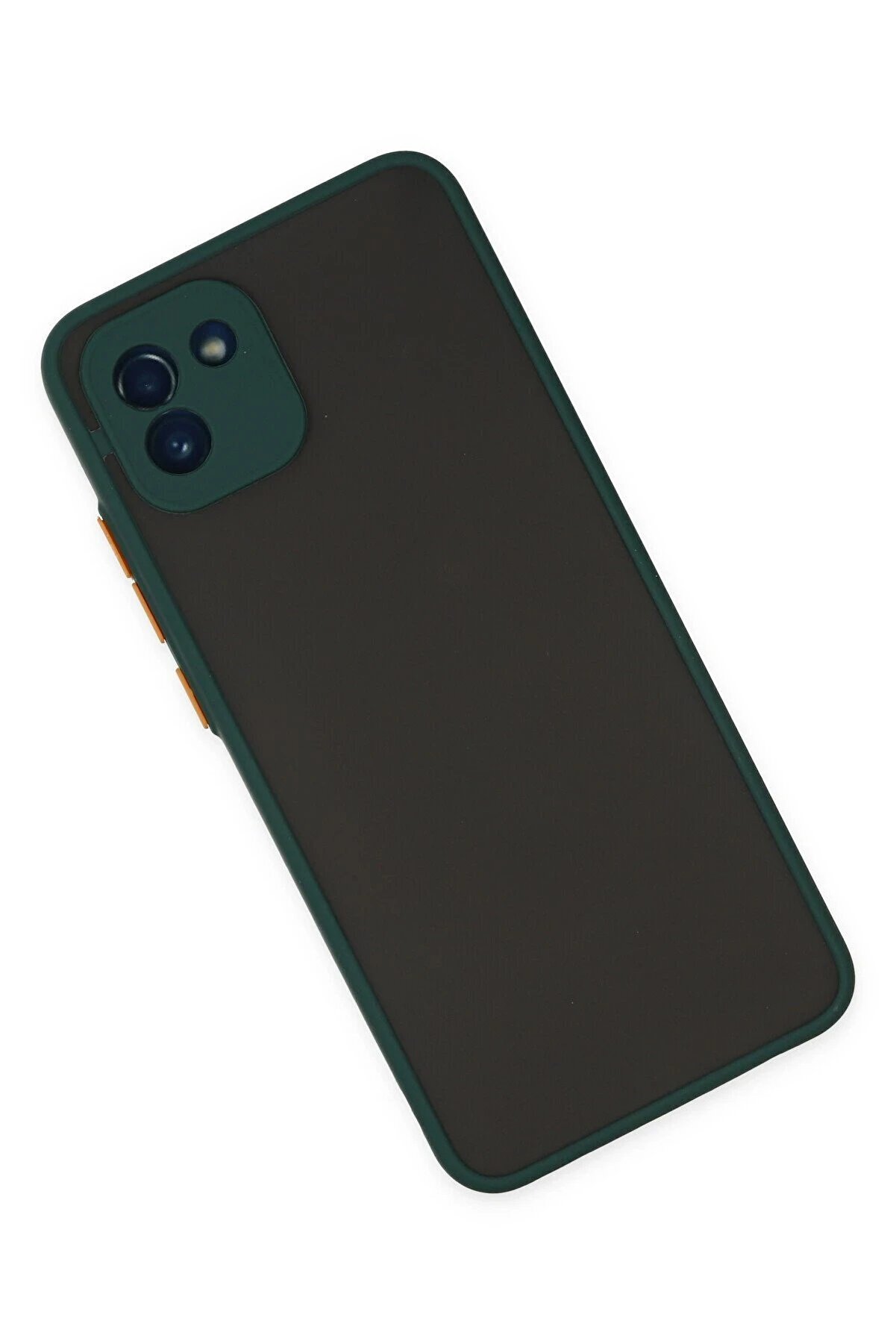 Samsung Galaxy A03 Kılıf Montreal Si̇li̇kon Kapak - Yeşi̇l - Dropx9923-3798