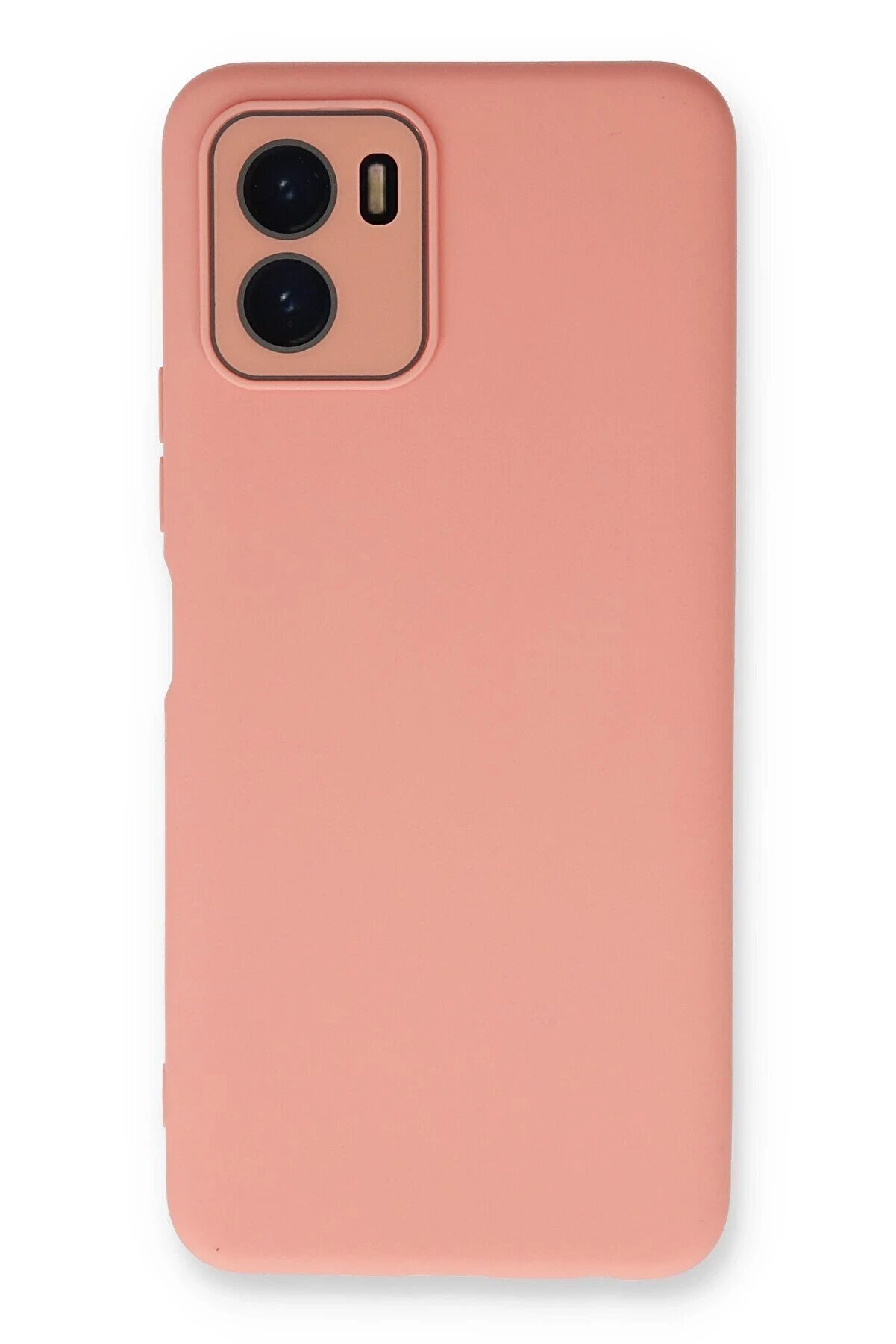 CepteToptan Vivo Y15S Kılıf Lansman Glass Kapak - Pembe - DROPX9511-3736