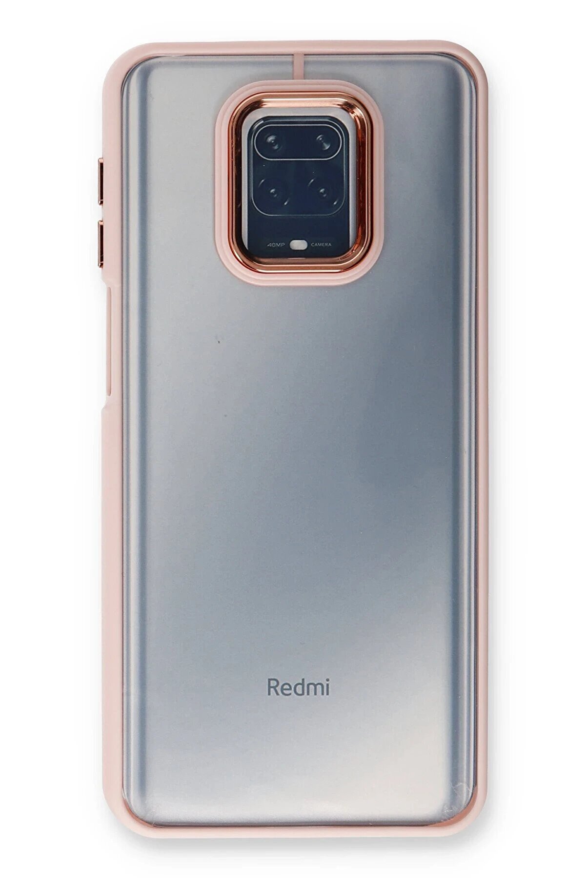 Xi̇aomi̇ Redmi̇ Note 9 Pro Kılıf Dora Kapak - Pudra - Dropx4093-4630