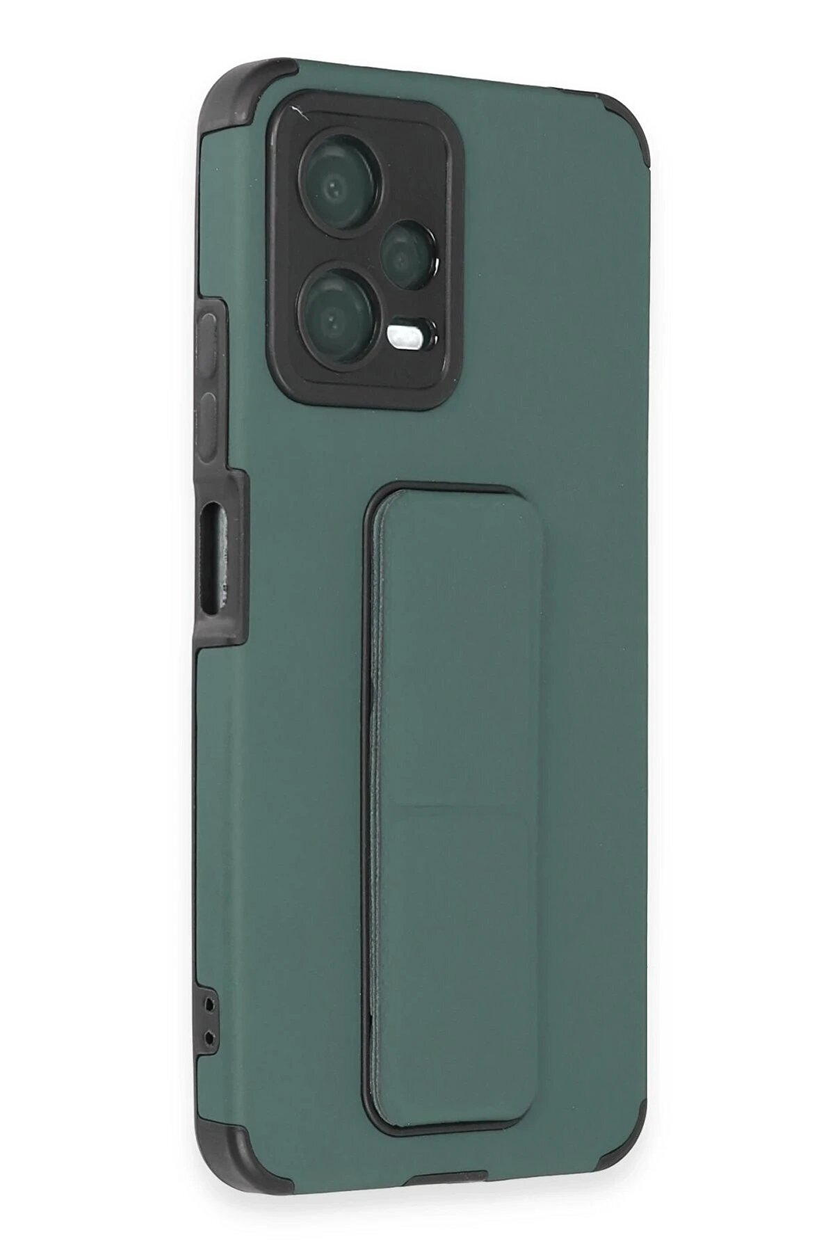 Xi̇aomi̇ Poco X5 5G Kılıf Mega Standlı Si̇li̇kon - Yeşi̇l - Dropx1179-4937