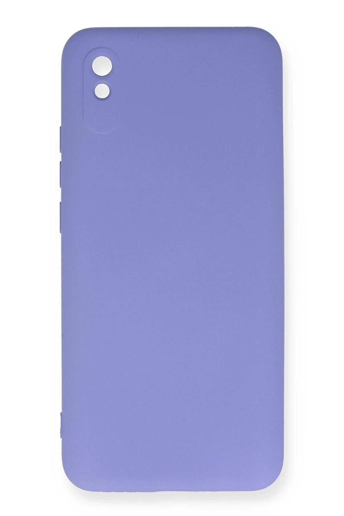 CepteToptan Xiaomi Redmi 9A Kılıf Nano i&ccedil;i Kadife Silikon - Lila - DROPX7045-2692