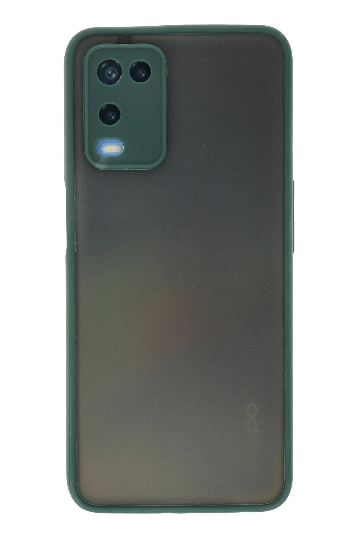 CepteToptan Oppo A54 4G Kılıf Montreal Silikon Kapak - Yeşil - DROPX6693-2505