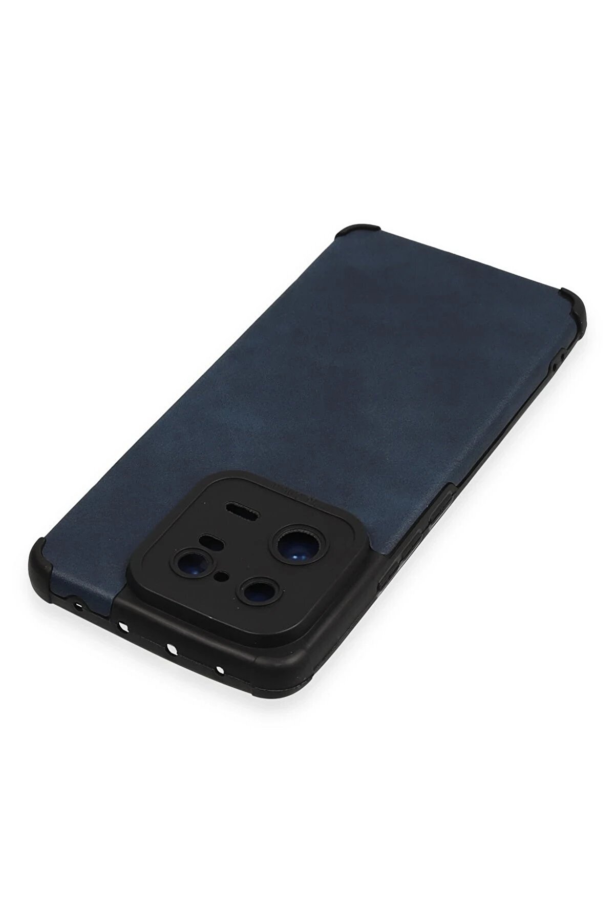 Xi̇aomi̇ Mi̇ 13 Pro Kılıf Loop Deri̇ Si̇li̇kon - Laci̇vert - Dropx9344-6238