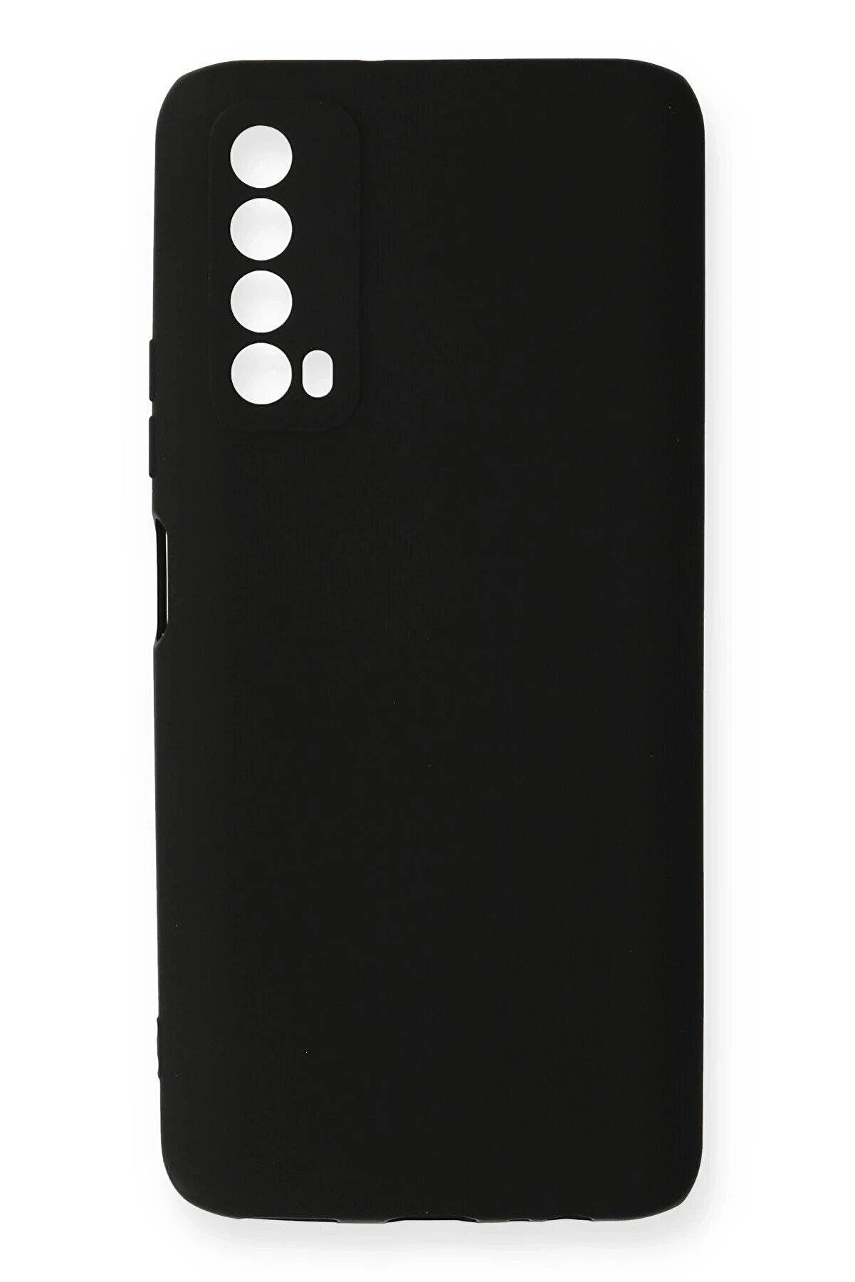 CepteToptan Huawei P Smart 2021 Kılıf First Silikon - Siyah - DROPX2148-8736