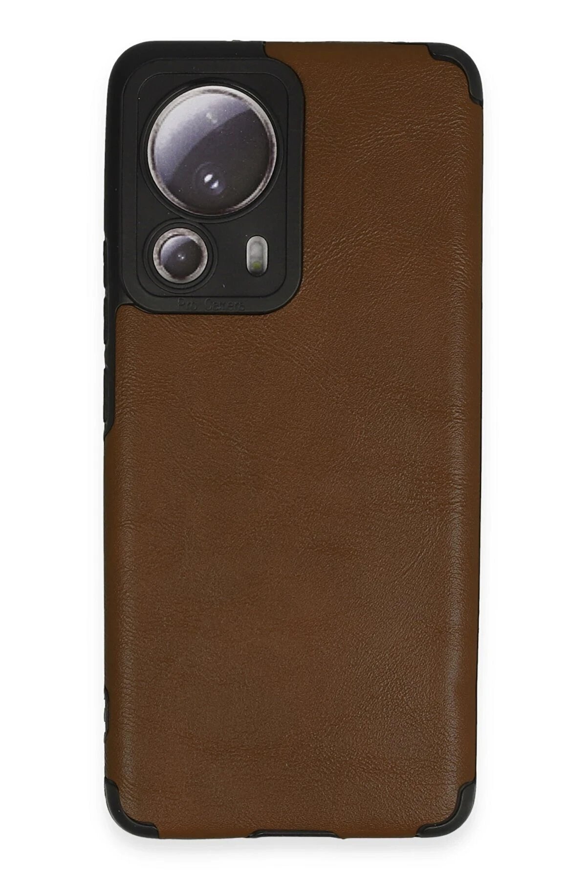 CepteToptan Xiaomi Mi 13 Lite Kılıf Loop Deri Silikon - Kahverengi - DROPX7210-6829