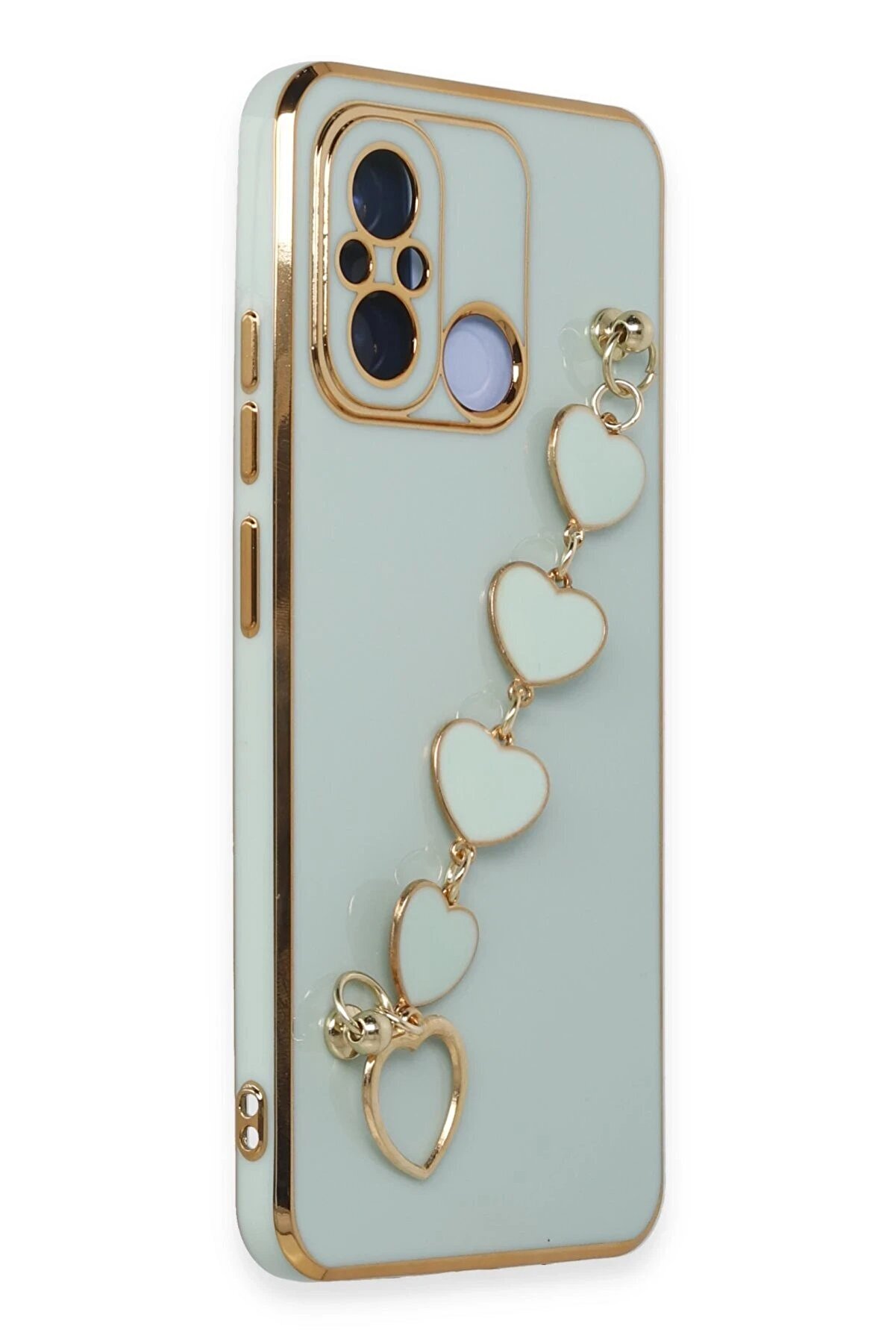 Xi̇aomi̇ Redmi̇ 12C Kılıf Esi̇la Si̇li̇kon - Su Yeşi̇li̇ - Dropx1869-8575