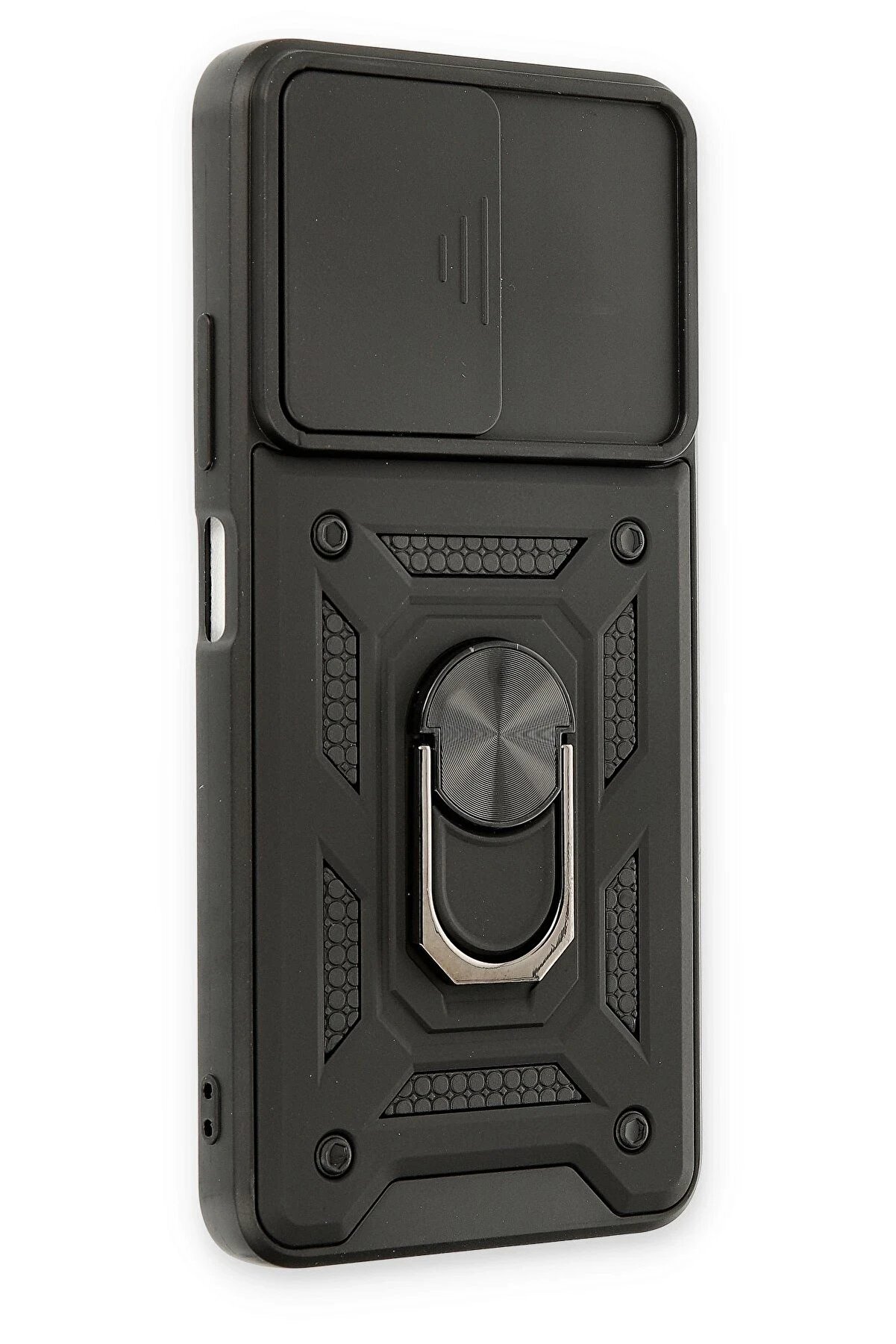 Xi̇aomi̇ Poco M4 Pro 5G Kılıf Pars Lens Yüzüklü Si̇li̇kon - Si̇yah - Dropx1696-1856