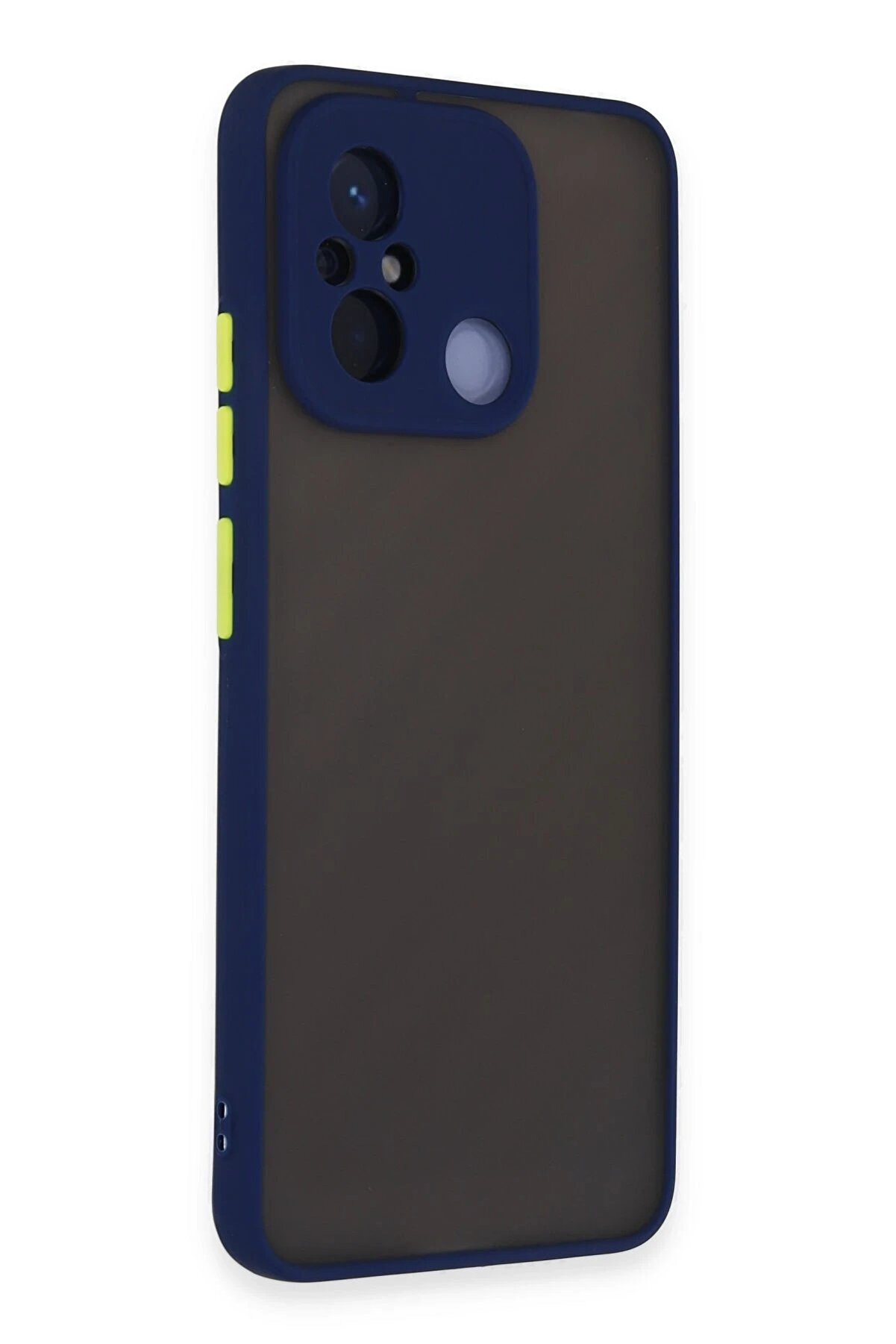 Xi̇aomi̇ Redmi̇ 12C Kılıf Montreal Si̇li̇kon Kapak - Laci̇vert - Dropx6558-7004