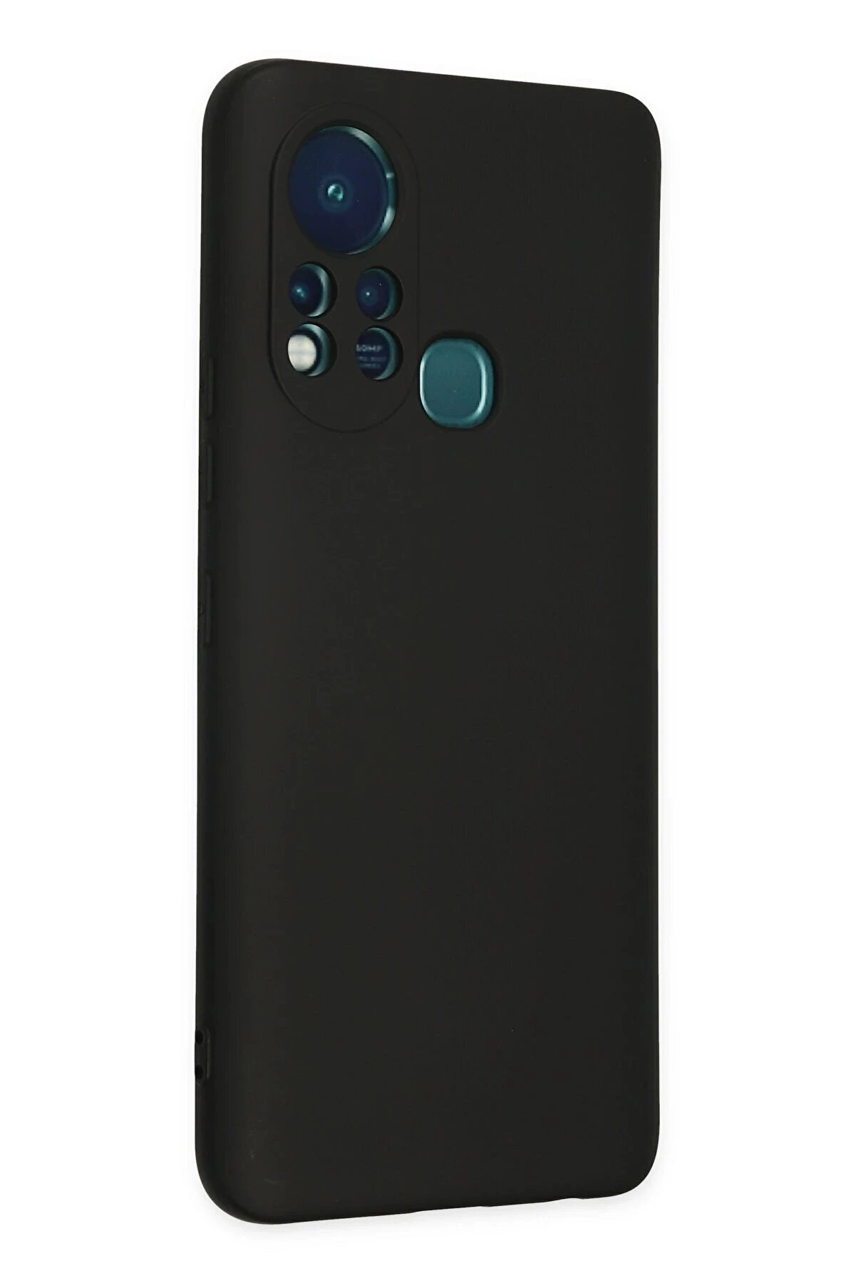 İnfi̇ni̇x Hot 11S Kılıf Nano İçi̇ Kadi̇fe Si̇li̇kon - Si̇yah - Dropx6821-6466