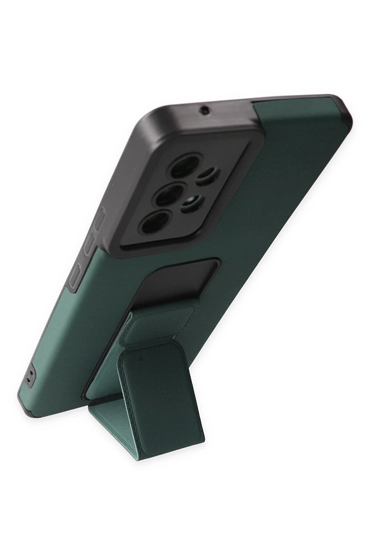Samsung Galaxy A53 5G Kılıf Mega Standlı Si̇li̇kon - Yeşi̇l - Dropx5107-1967