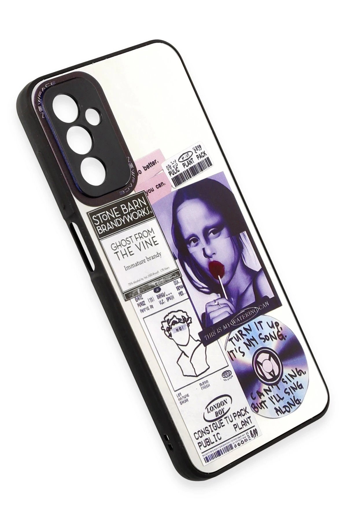 Samsung Galaxy M23 Kılıf Mi̇rror Desenli̇ Kapak - Mi̇rror - 2 - Dropx2607-3026