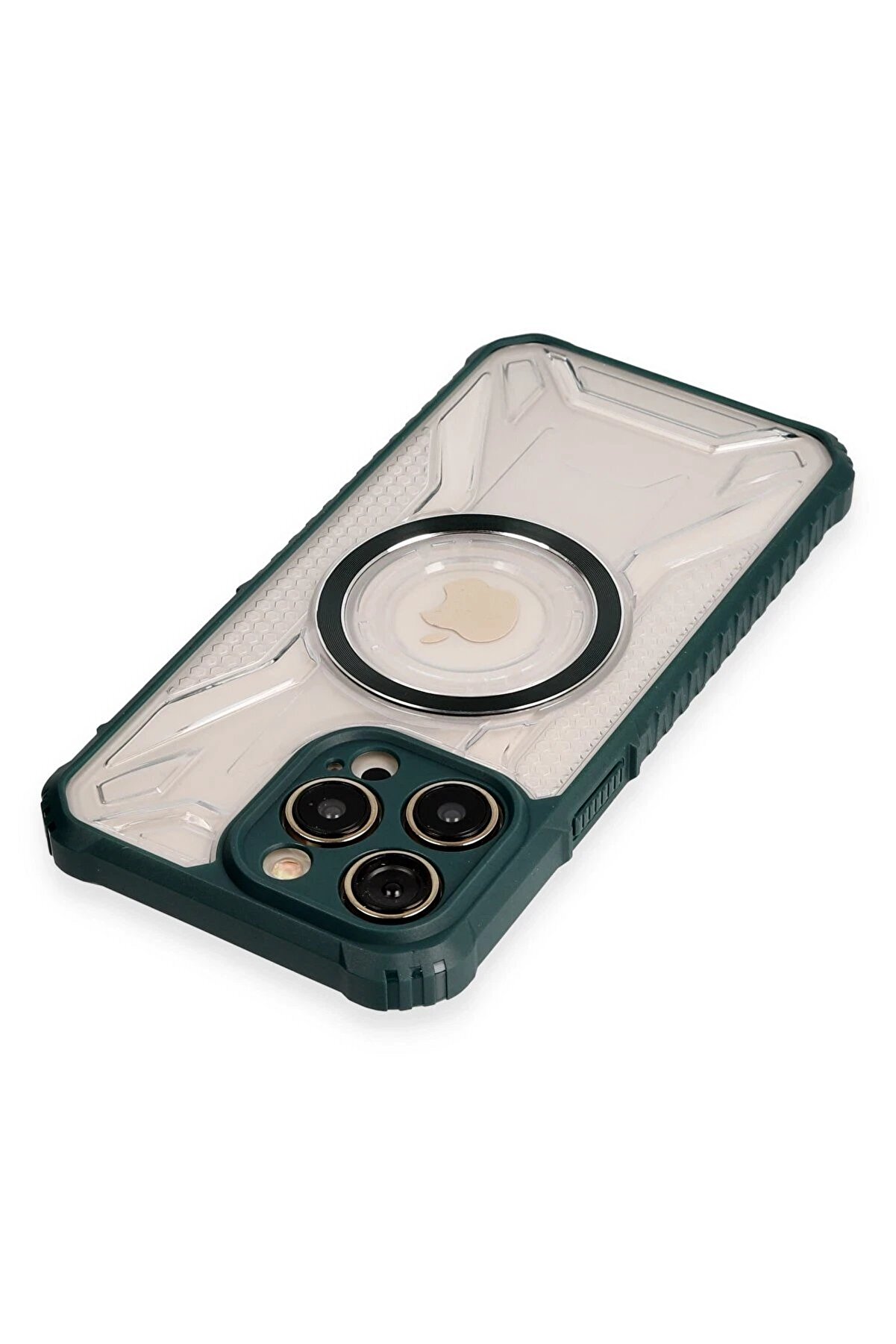 İphone 14 Pro Kılıf Prag Magneti̇csafe Kapak - Koyu Yeşi̇l - Dropx8337-7492