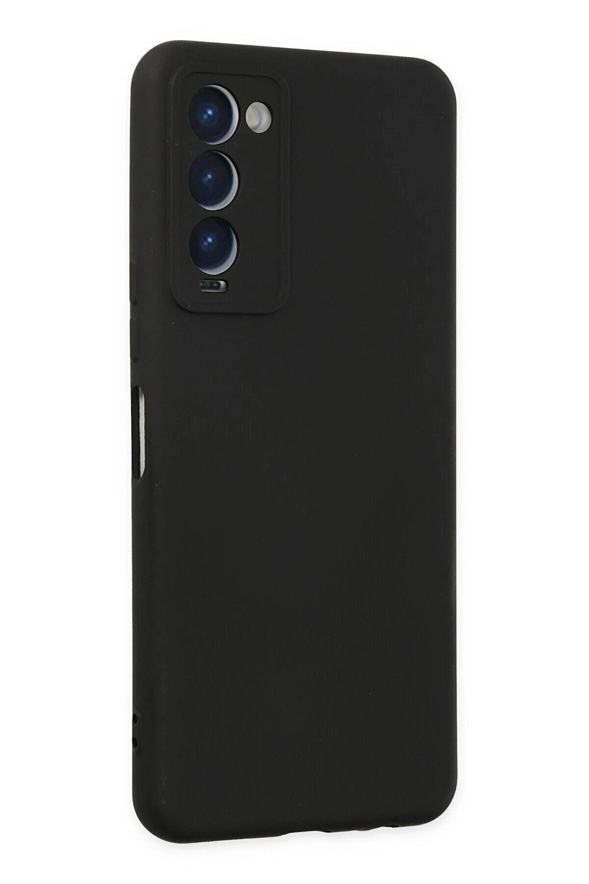 Tecno Camon 18 Kılıf Nano İçi̇ Kadi̇fe Si̇li̇kon - Si̇yah - Dropx4221-3207