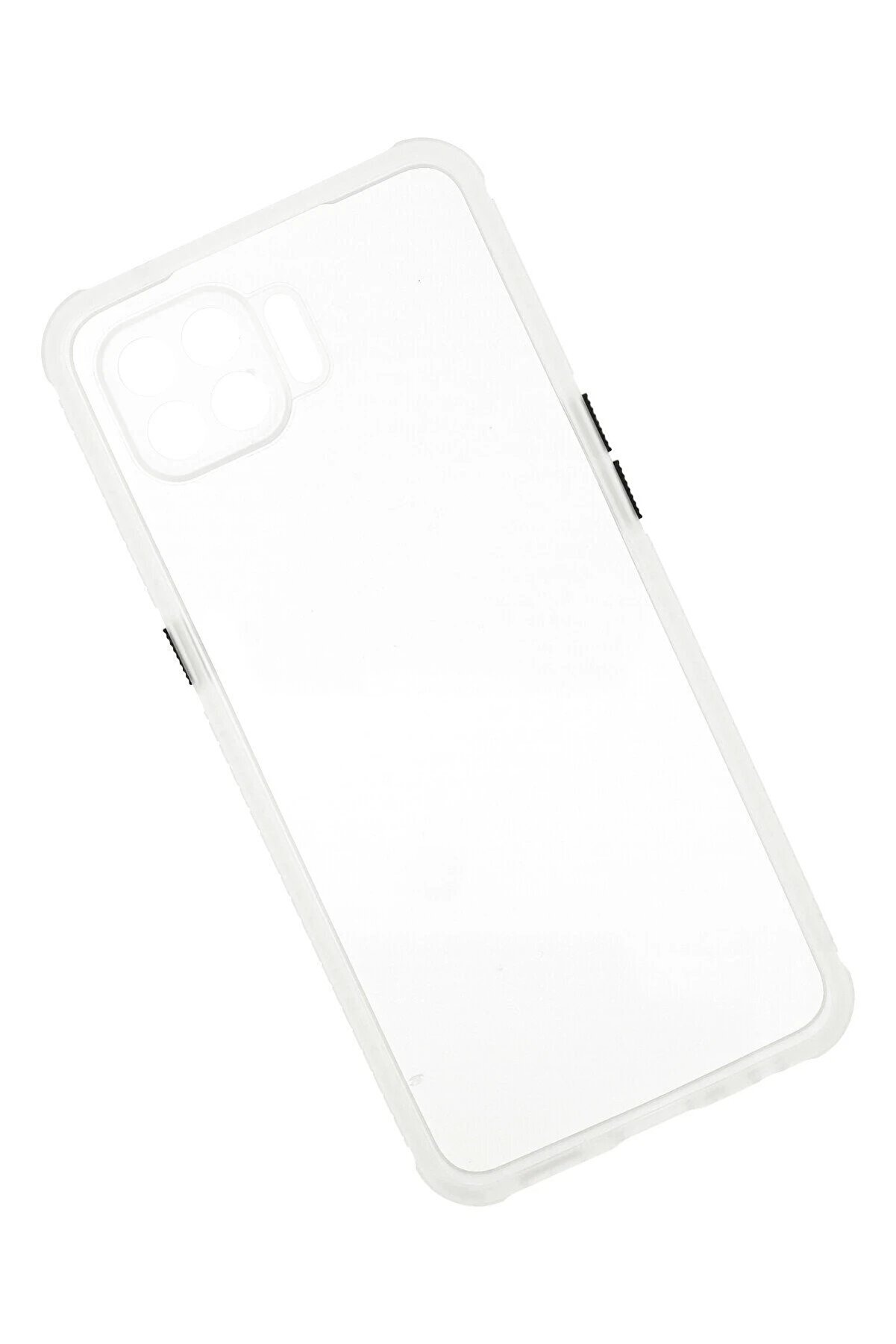 Oppo Reno 4 Li̇te Kılıf Mi̇ami̇ Şeffaf Si̇li̇kon - Şeffaf - Dropx5422-9698