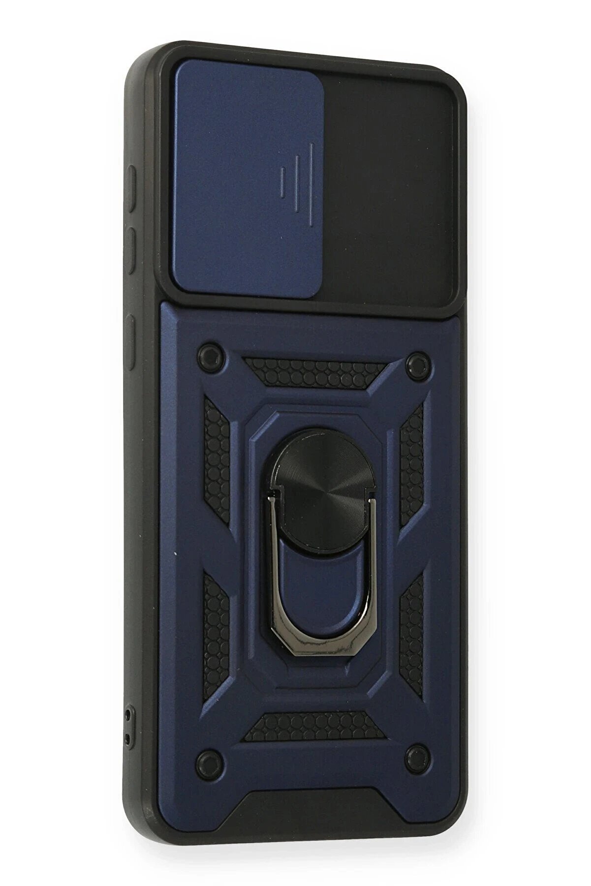 Samsung Galaxy A02 Kılıf Pars Lens Y&uuml;z&uuml;kl&uuml; Si̇li̇kon - Laci̇vert - Dropx2051-9678