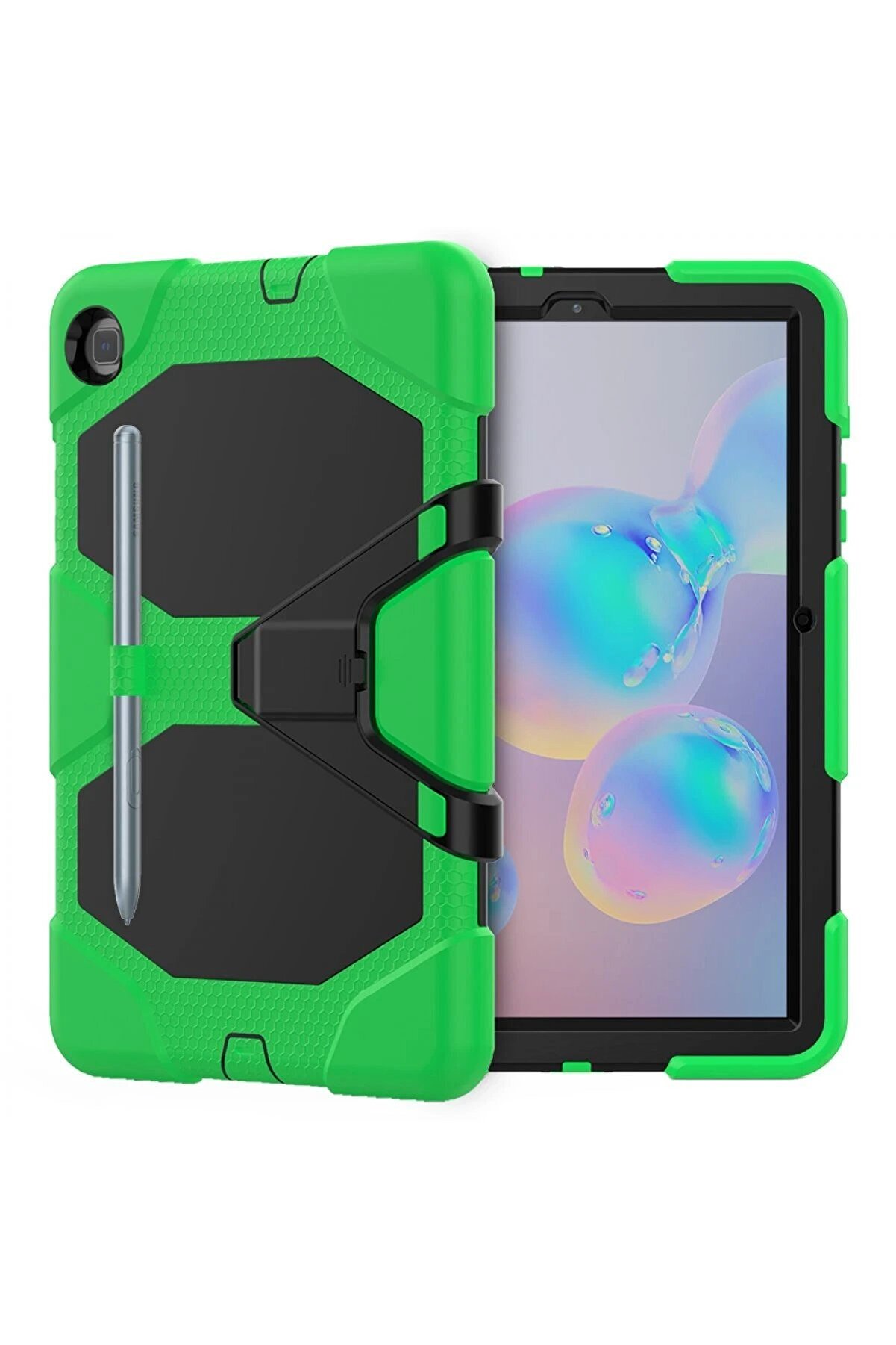 CepteToptan Samsung Galaxy Tab A7 10.4 Kılıf Griffin Tablet Kapak - Yeşil - DROPX7293-5538