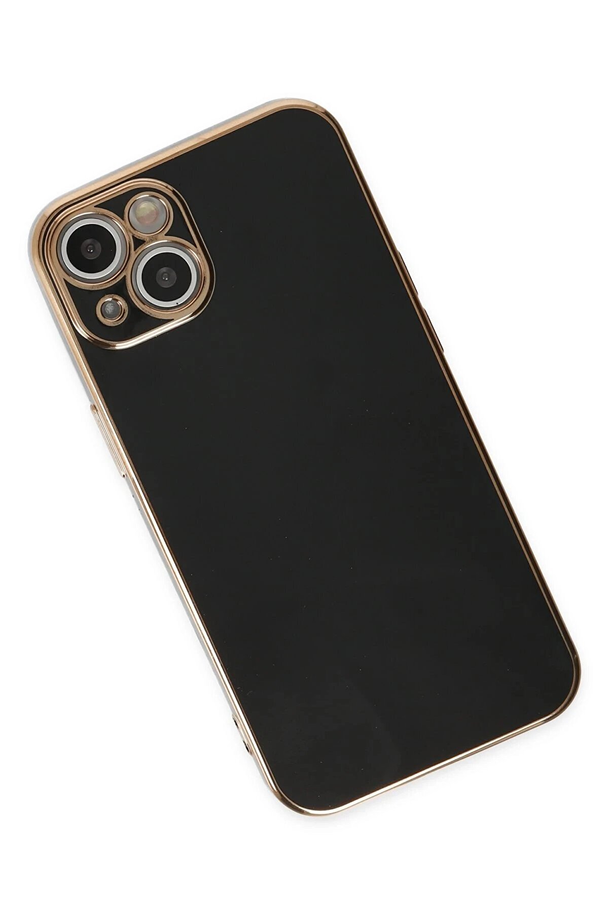 İphone 14 Kılıf Volet Si̇li̇kon - Si̇yah - Dropx2472-5254