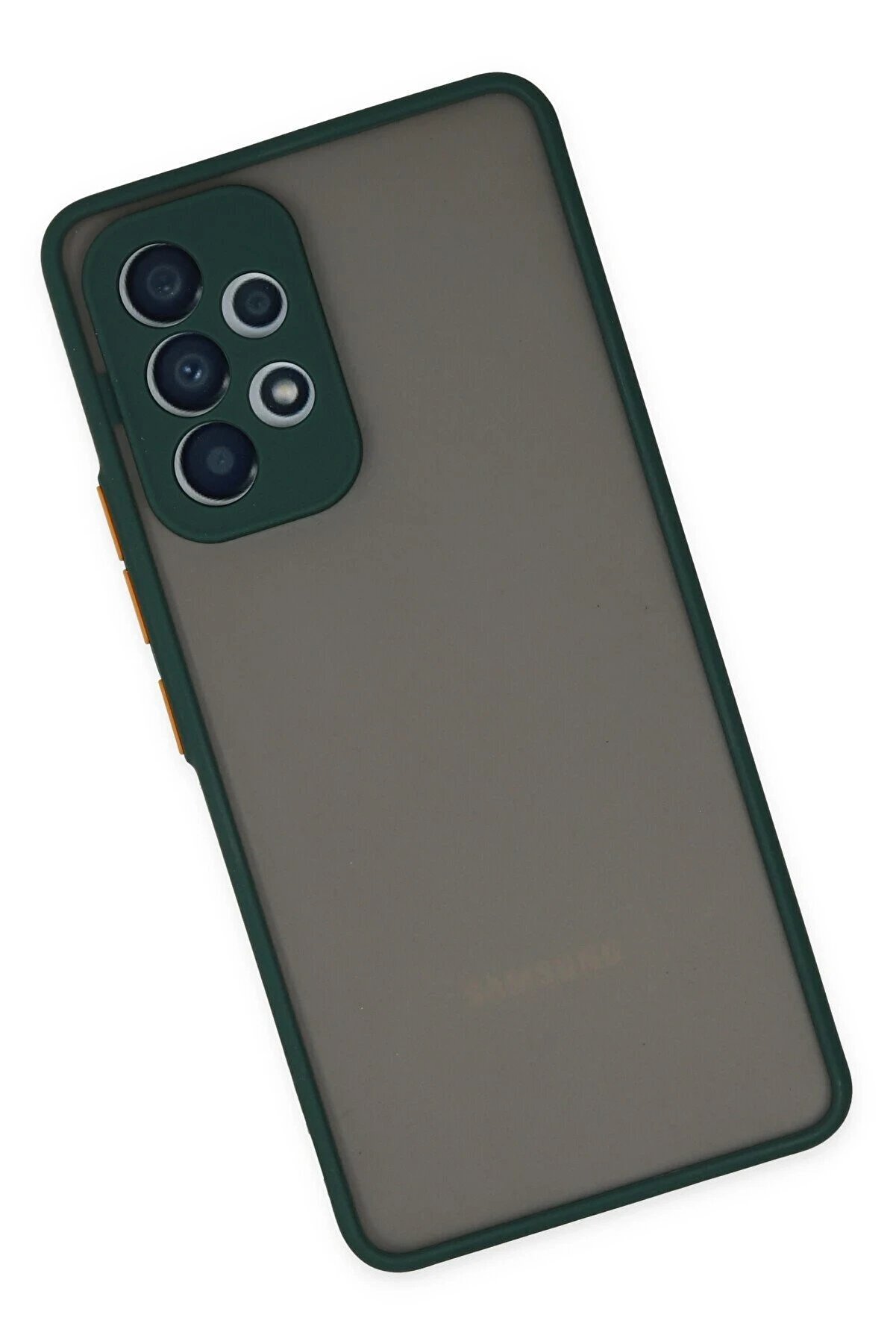 Samsung Galaxy A53 5G Kılıf Montreal Si̇li̇kon Kapak - Yeşi̇l - Dropx9456-1418