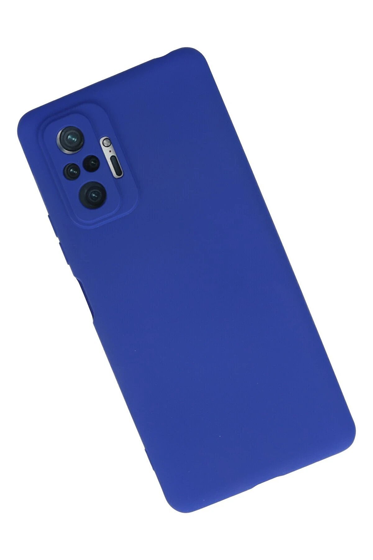 Xi̇aomi̇ Redmi̇ Note 10 Pro Kılıf Fi̇rst Si̇li̇kon - Laci̇vert - Dropx1059-1206