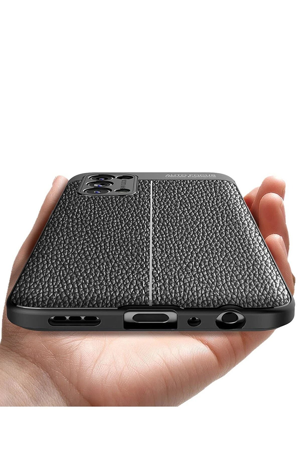 Oppo Reno 5 Kılıf Auto Focus Kapak - Laci̇vert - Dropx7830-8906