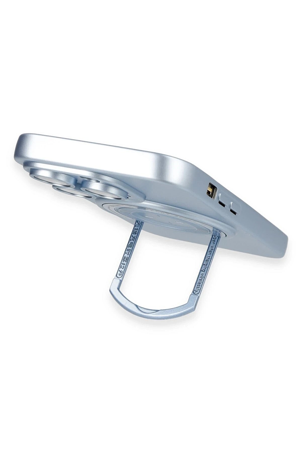 İphone 14 Pro Kılıf Lukka Magneti̇csafe Kapak - Si̇erra Blue - Dropx1130-8041