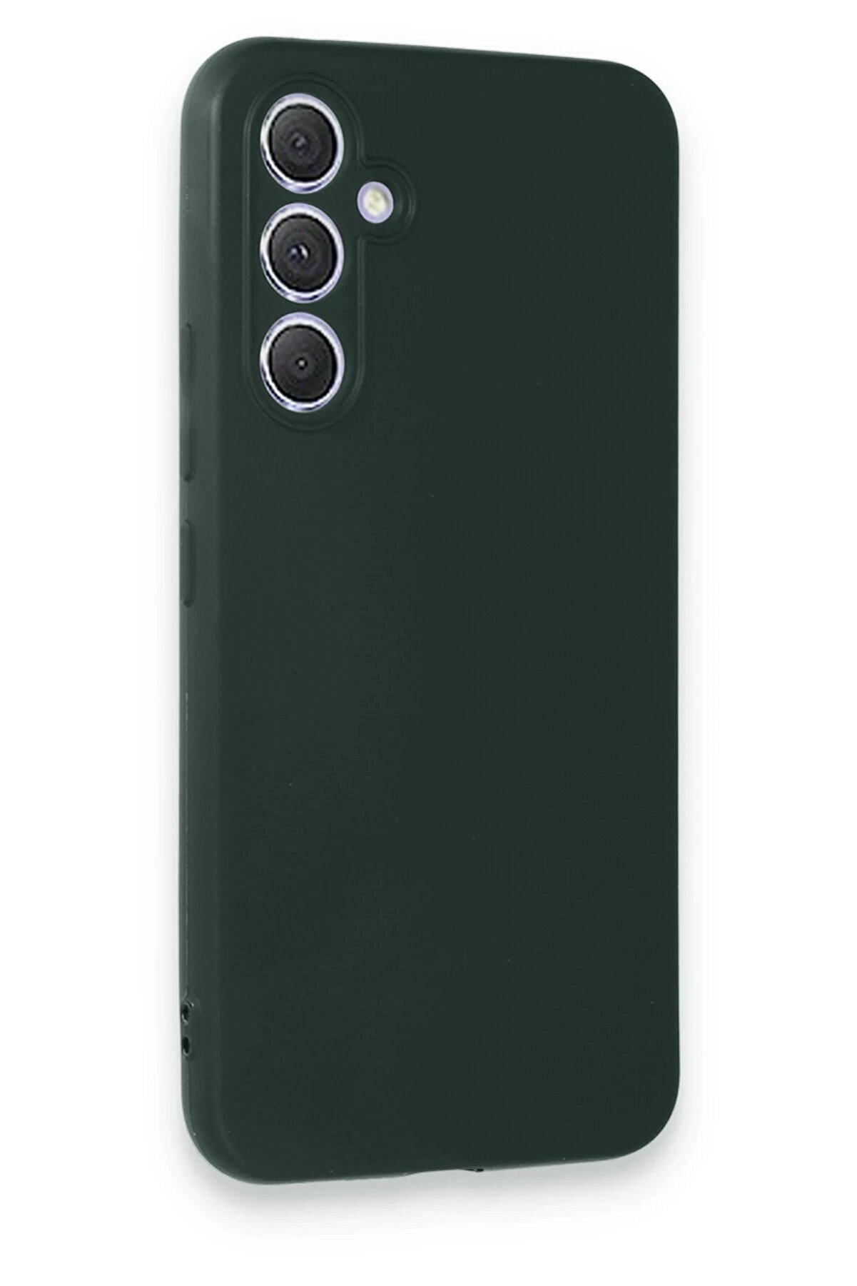 Samsung Galaxy A54 5G Kılıf Fi̇rst Si̇li̇kon - Koyu Yeşi̇l - Dropx4038-5657