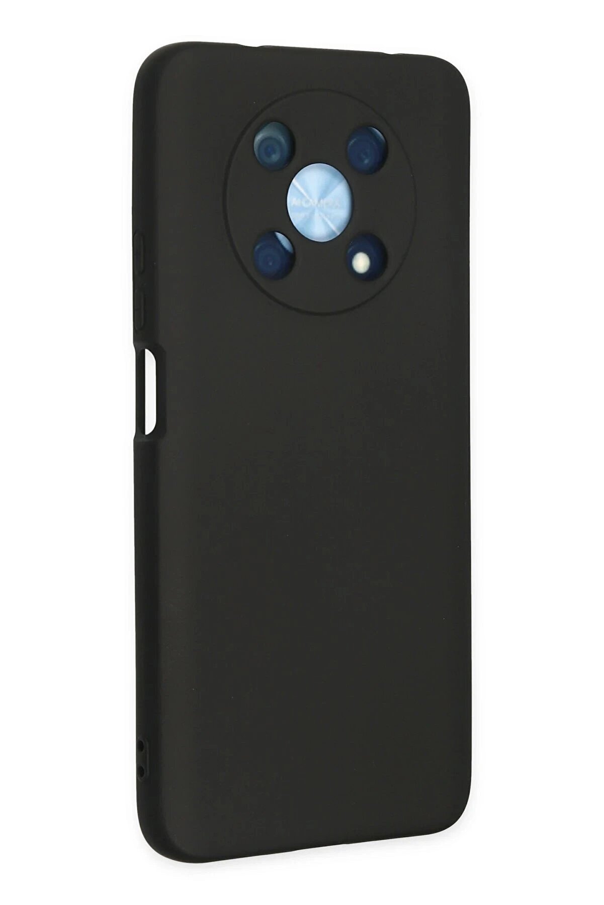 Huawei̇ Nova Y90 Kılıf Nano İ&ccedil;i̇ Kadi̇fe Si̇li̇kon - Si̇yah - Dropx9253-7148