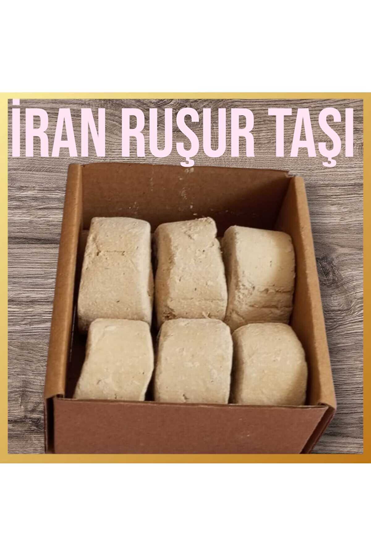 Mühürlü İran Ruşur Taşı 6 Adet – Doğal Yüz Temi̇zleyi̇ci̇ Ve Beyazlatıcı Ci̇lt Bakım Taşı
