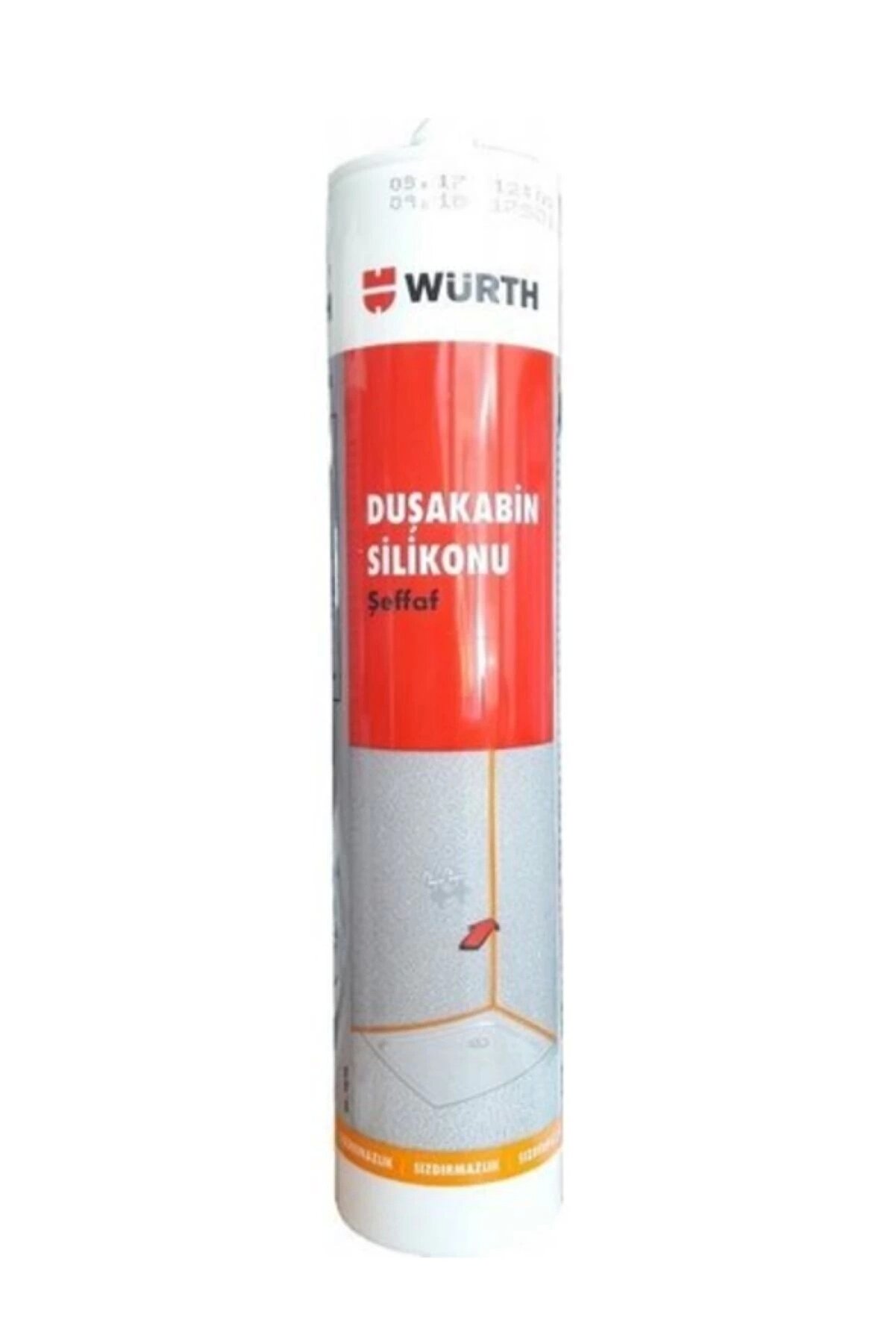 Würth Duşakabi̇n Si̇li̇konu Şeffaf 310 Ml