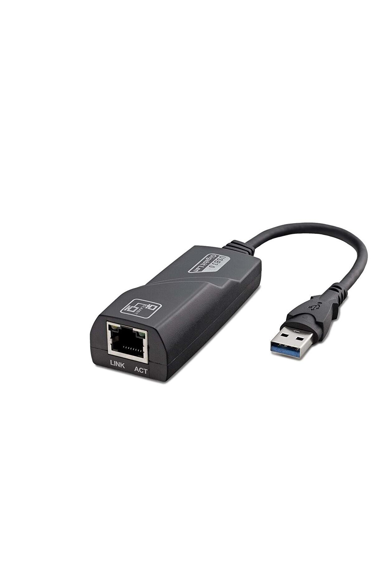evimdeyokyok Ethernet Card Usb3.0 1000Mbps Siyah HDX5265