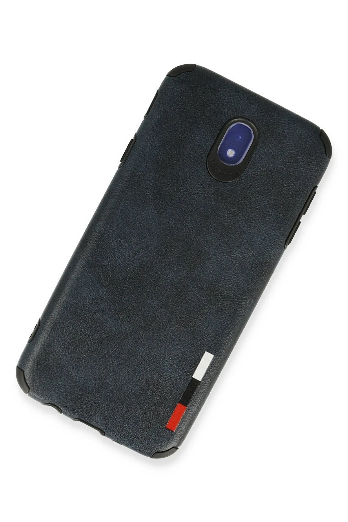 Samsung Galaxy J7 Pro / J730 Kılıf Loop Deri̇ Si̇li̇kon - Laci̇vert - Dropx7129-7912