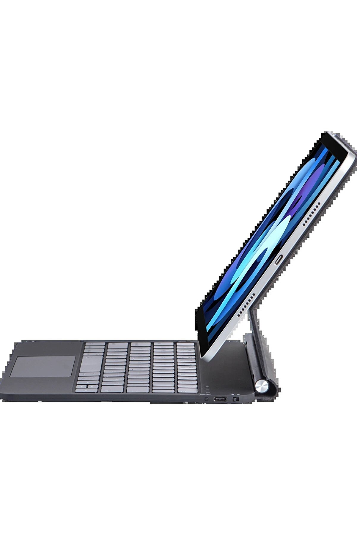İpad Pro 11 (2024) Kılıf X7P Magi̇c Manyeti̇k Klavyeli̇ Tablet Kılıfı - Si̇yah - Dropx4792-6007