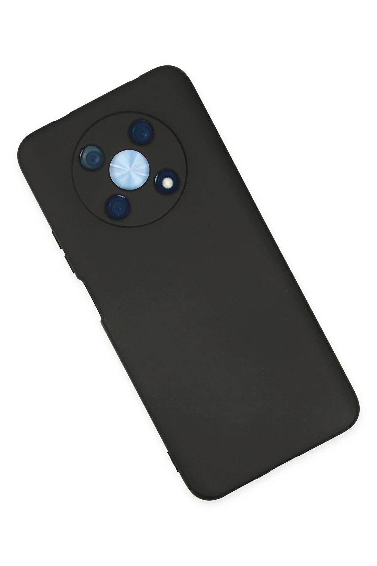 Huawei̇ Nova Y90 Kılıf Nano İ&ccedil;i̇ Kadi̇fe Si̇li̇kon - Si̇yah - Dropx9253-7148