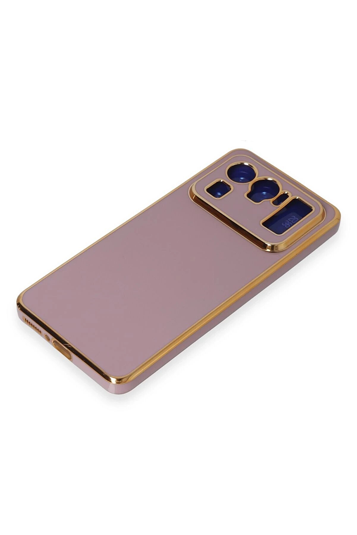 Xi̇aomi̇ Mi̇ 11 Ultra Kılıf Volet Si̇li̇kon - Mor - Dropx4152-7890