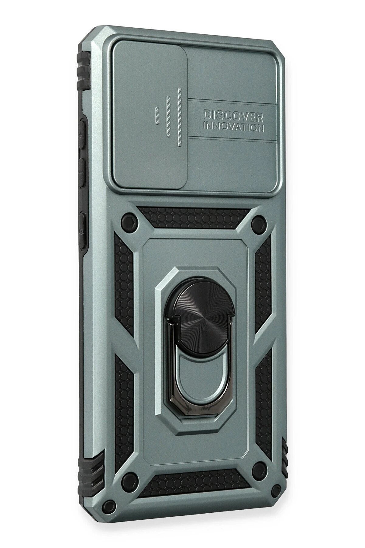 Samsung Galaxy A73 5G Kılıf Pars Lens Yüzüklü Si̇li̇kon - Yeşi̇l - Dropx6673-8462